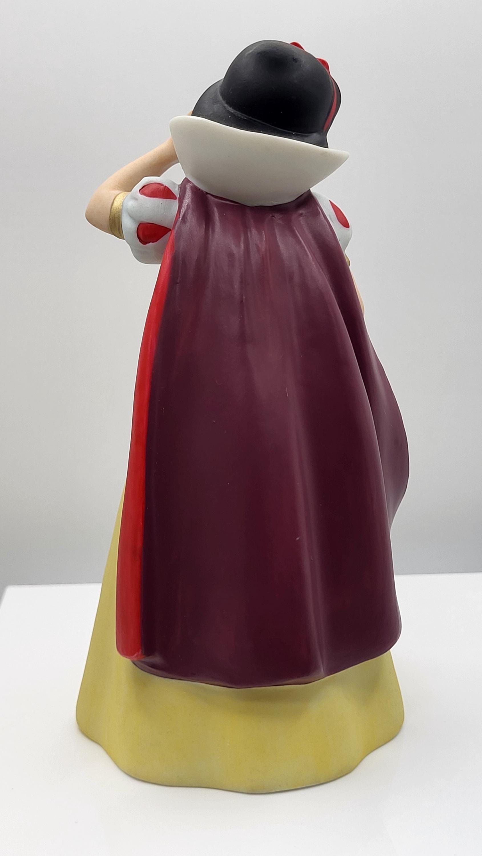 Vintage Hand Painted Sri Lanka Snow White Porcelain Figurine from 1990. Made for Disney. view 4