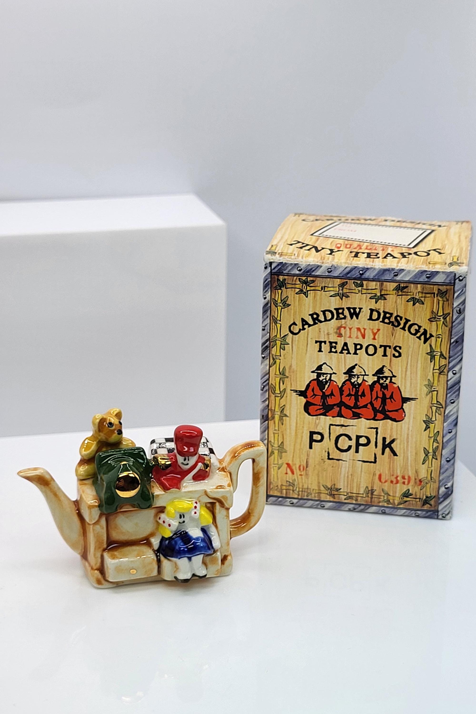 Paul Cardew Tiny Teapots Toy Box Porcelain Collector's Item.