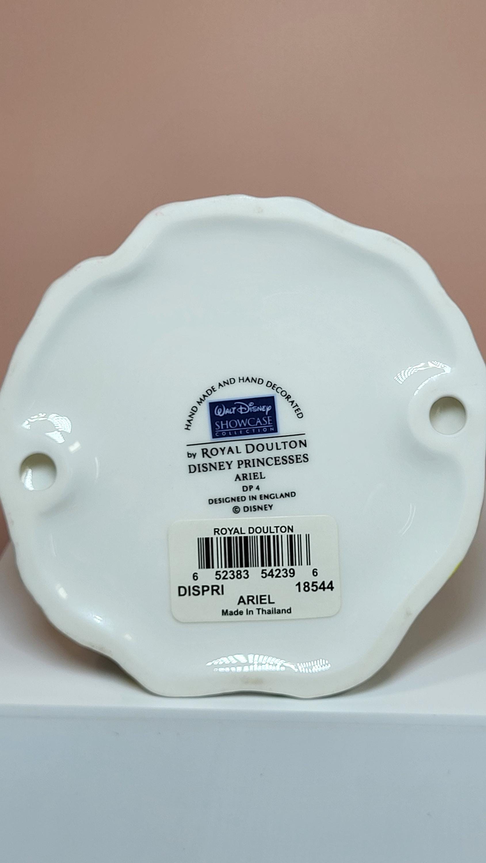 Royal Doulton Vintage Retired Fine Bone China Limited Edition Arial Made for Disney. view 10