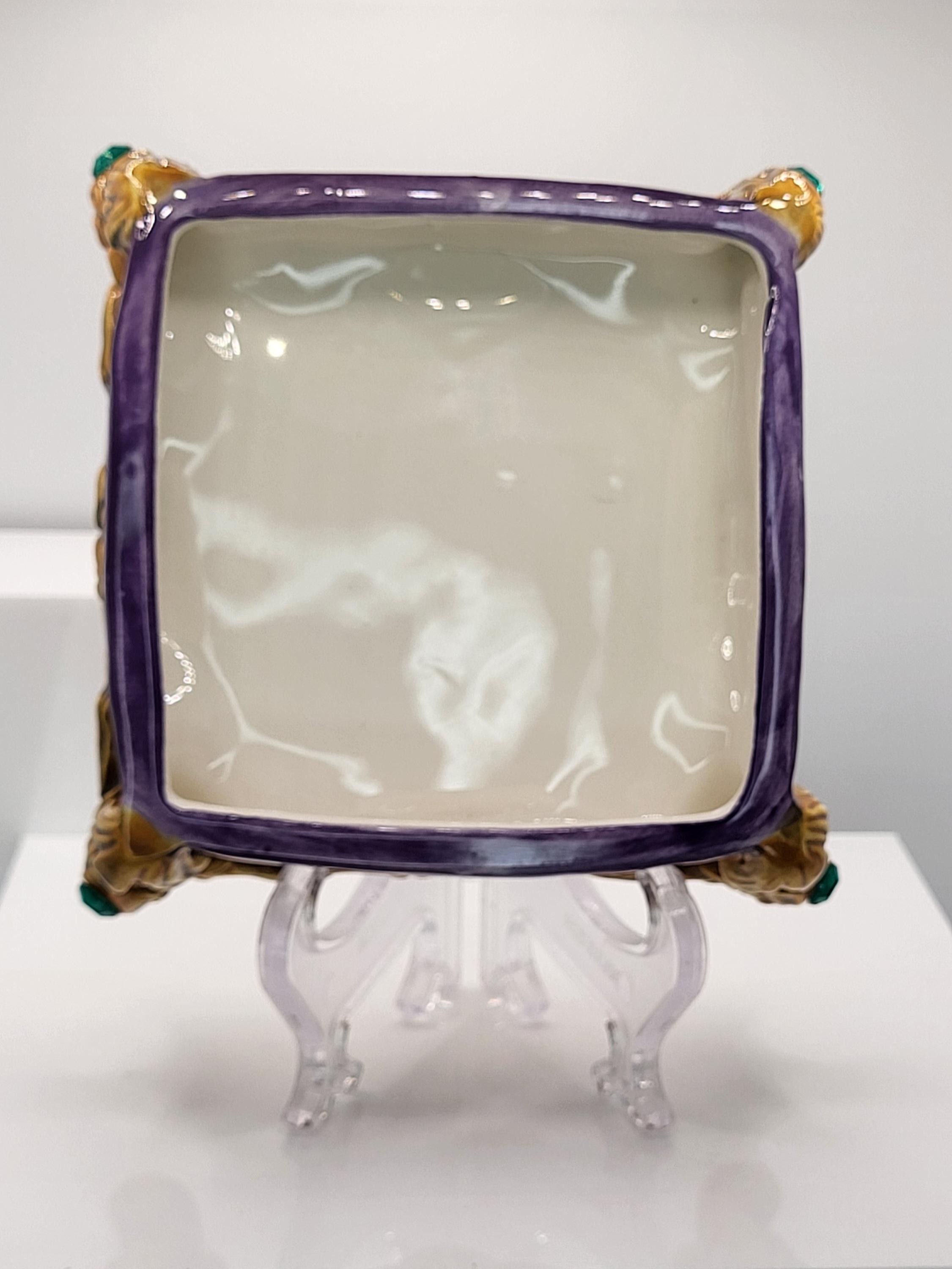 Rare 1995 Fitz & Floyd Cinderella Golden Slipper Porcelain Trinket Box view 6