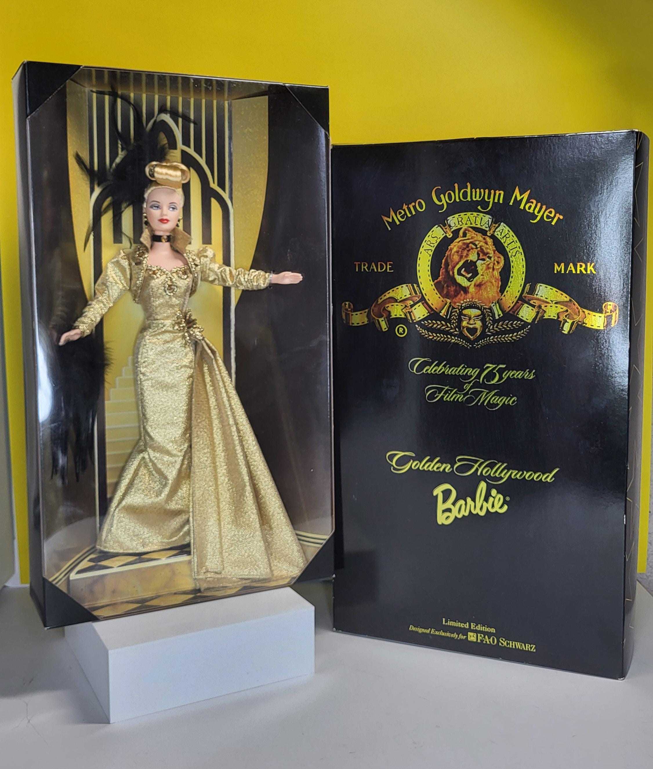 MGM Golden Hollywood Barbie Doll 1998