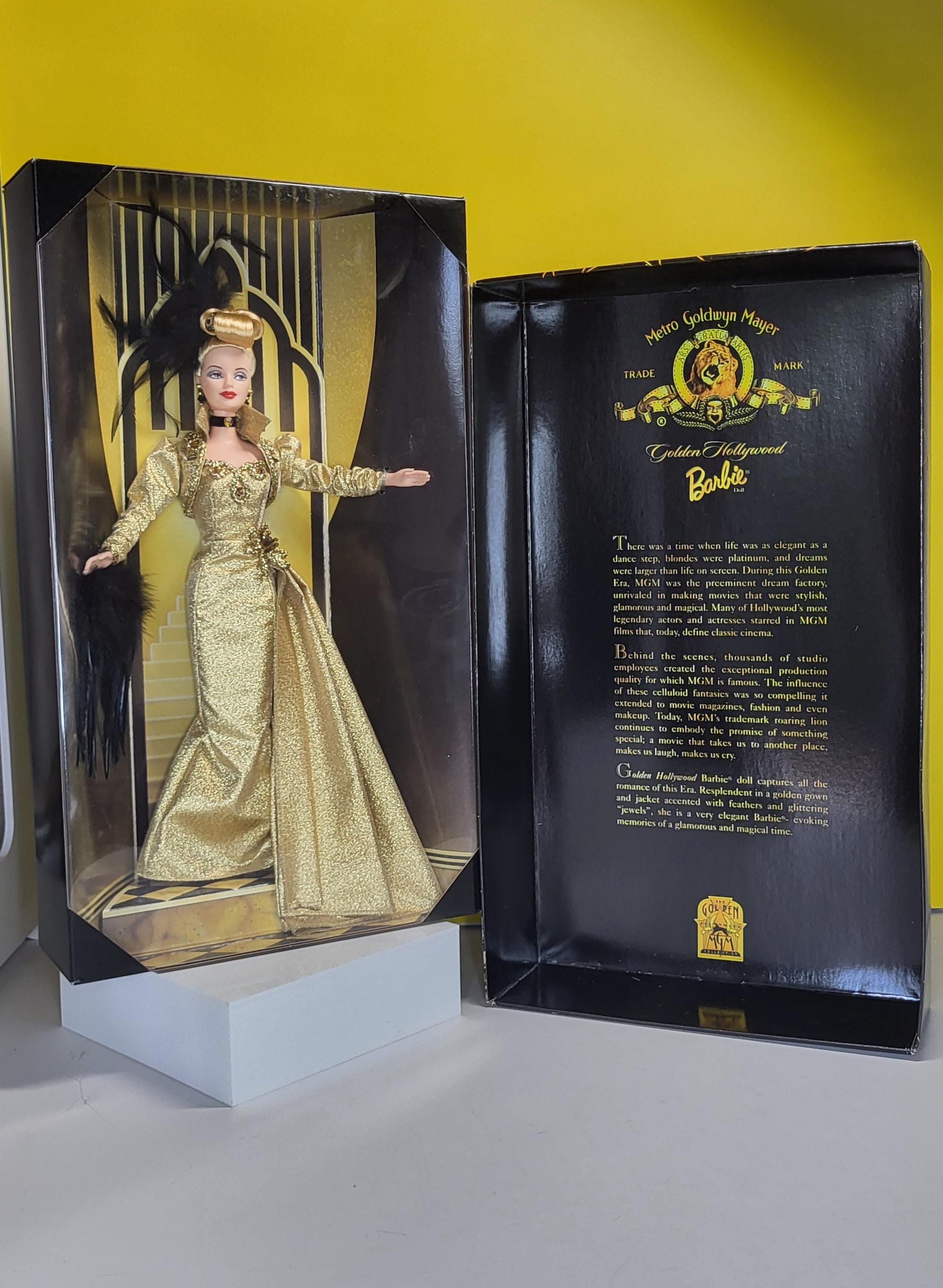 MGM Golden Hollywood Barbie Doll 1998 view 2