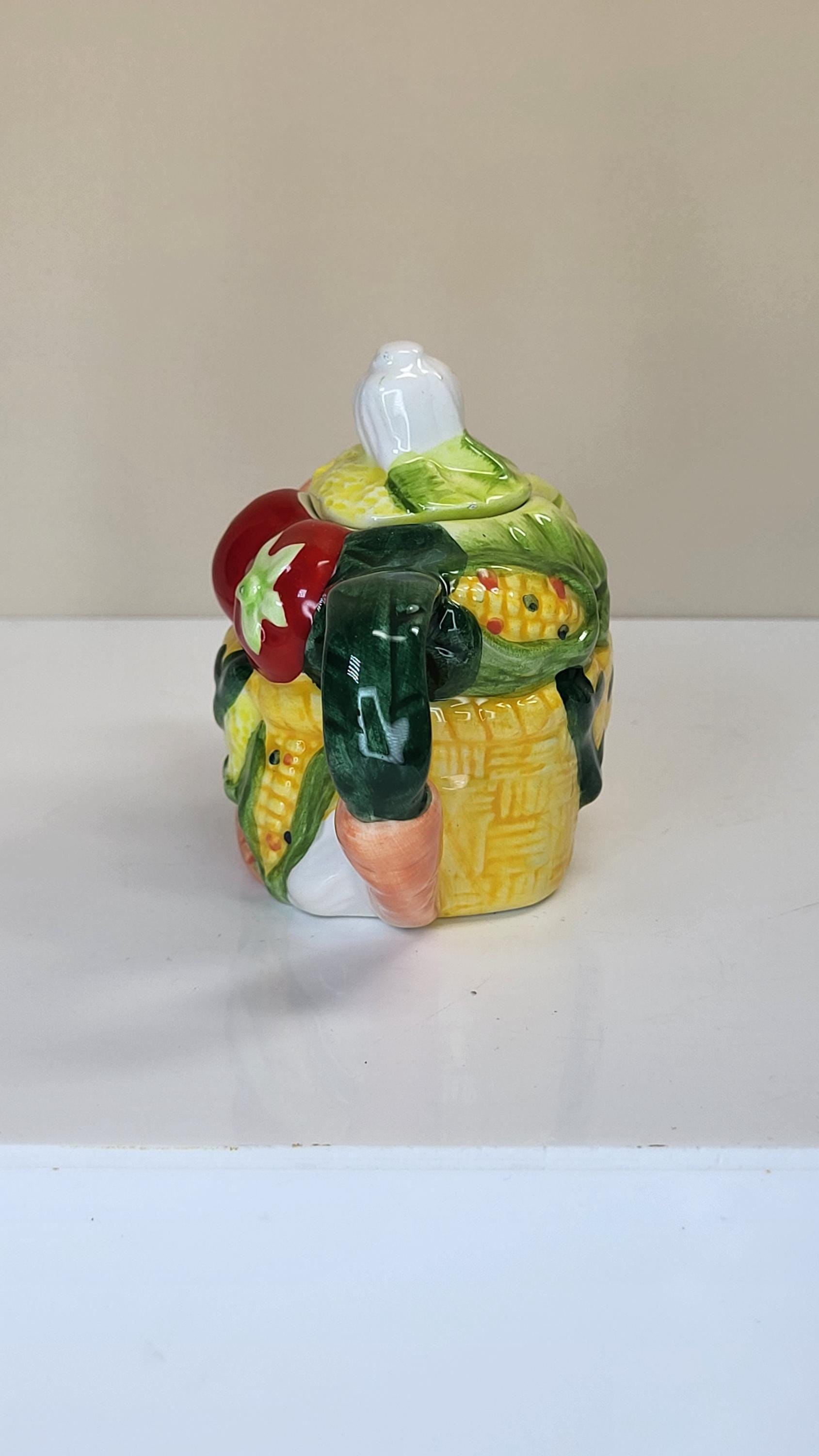 Vintage Hand-Painted Miniature Teapot view 5