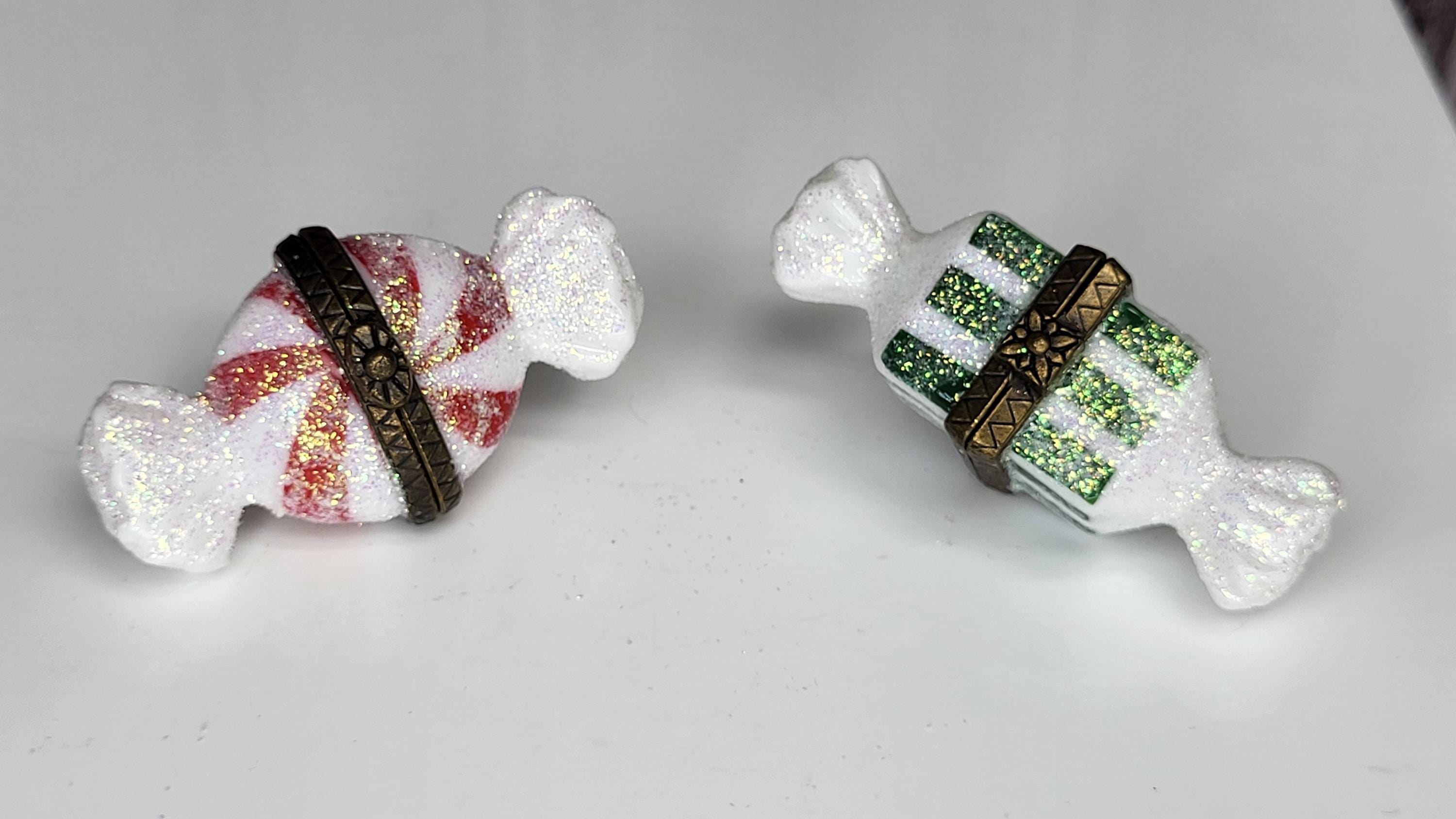 PHB Midwest of Cannon Falls Christmas Candy Porcelain Trinket Box Set view 8