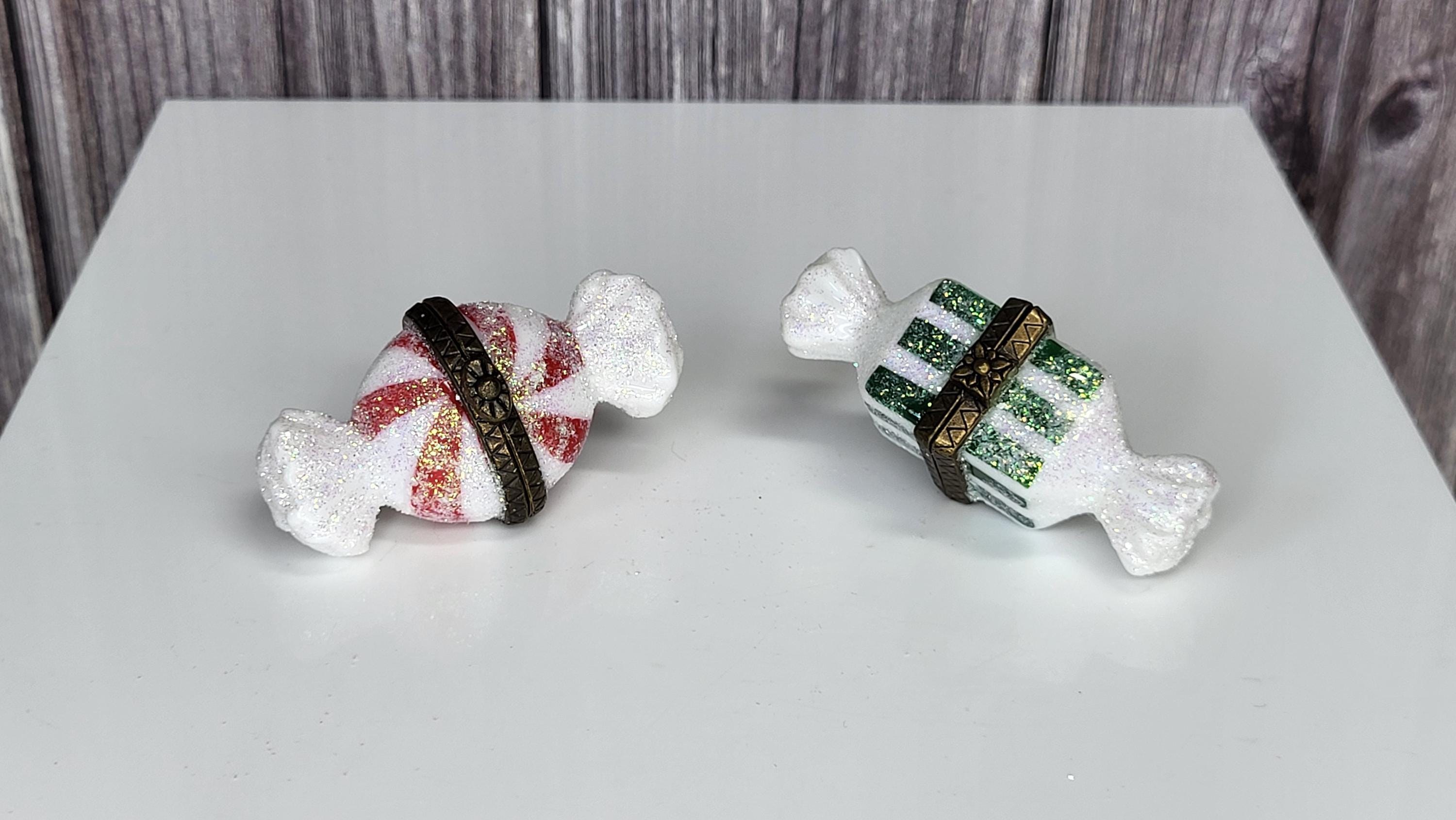 PHB Midwest of Cannon Falls Christmas Candy Porcelain Trinket Box Set view 9
