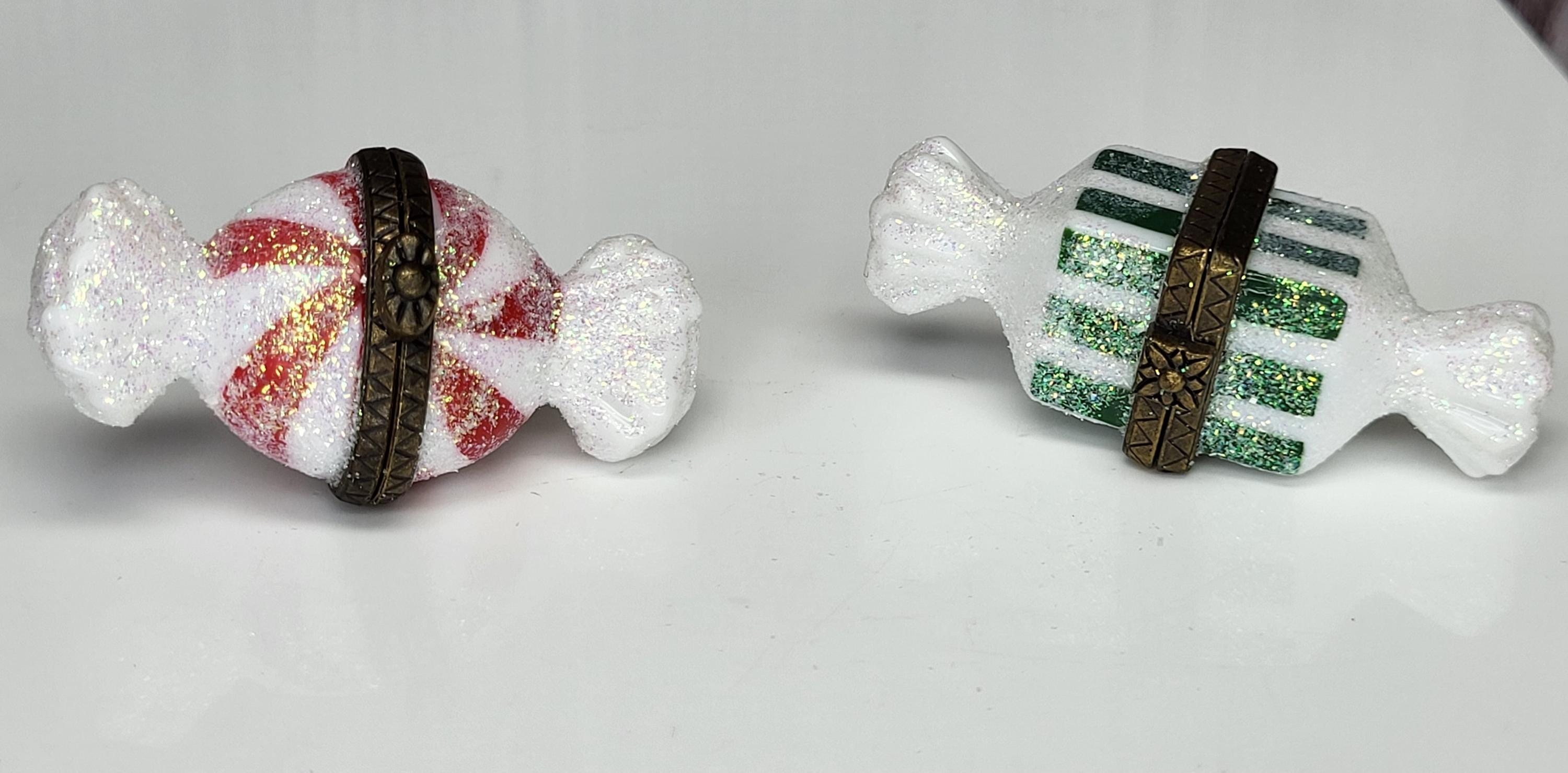 PHB Midwest of Cannon Falls Christmas Candy Porcelain Trinket Box Set view 10