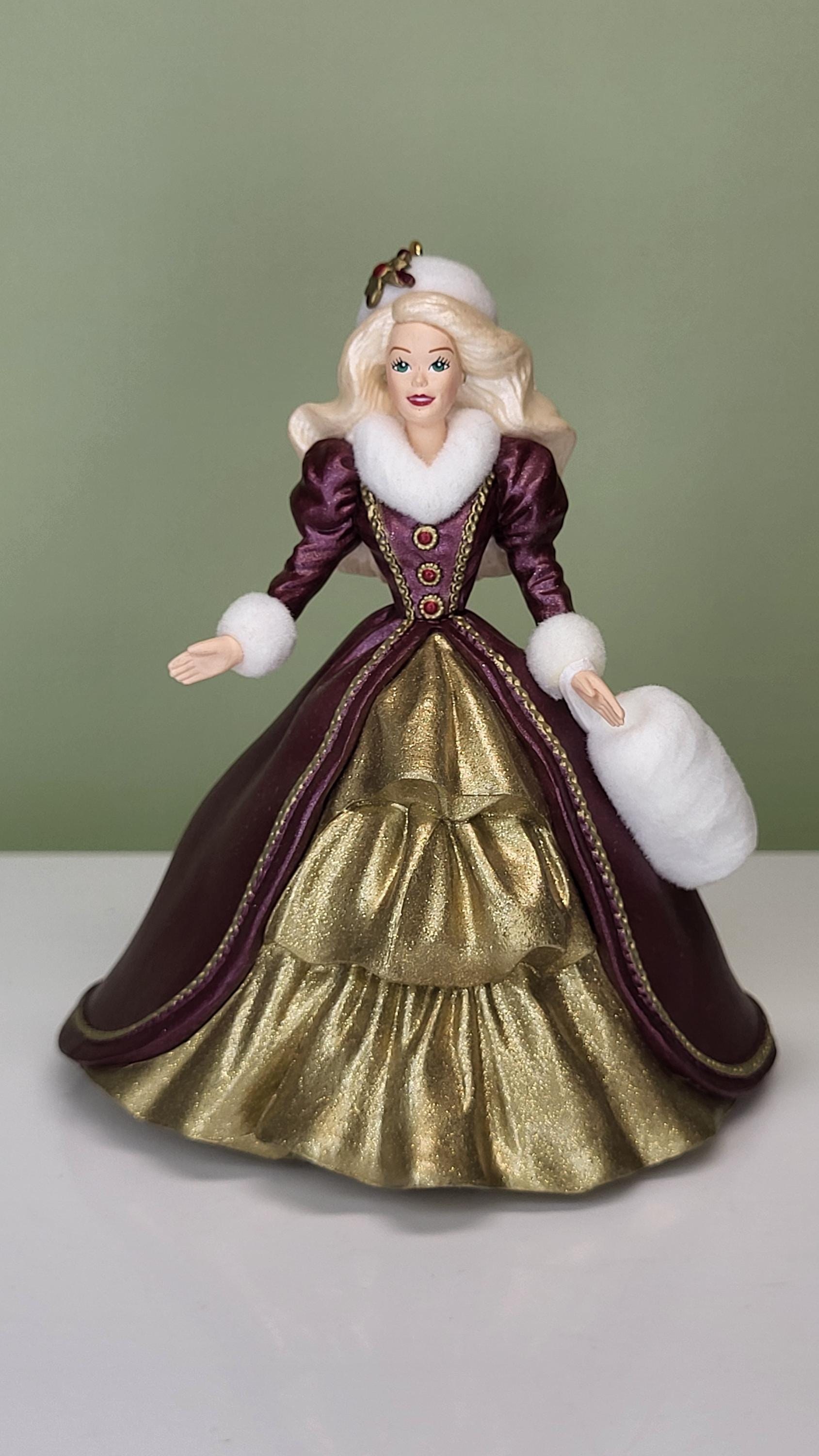 1996 Hallmark Keepsake Ornament Holiday Barbie NIB (New in Box) 4th in Series view 4