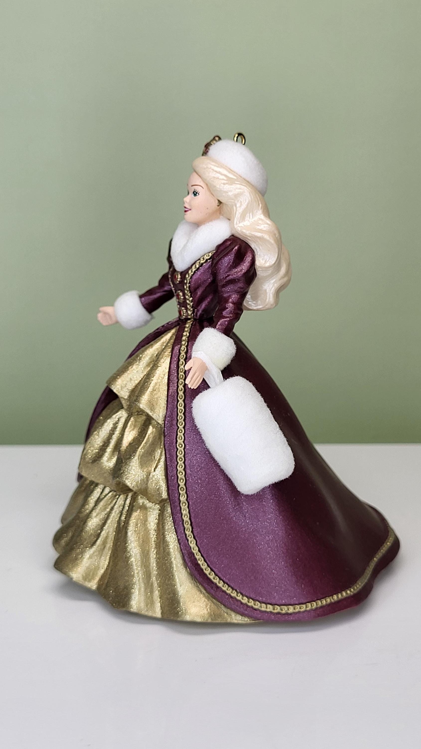 1996 Hallmark Keepsake Ornament Holiday Barbie NIB (New in Box) 4th in Series view 5