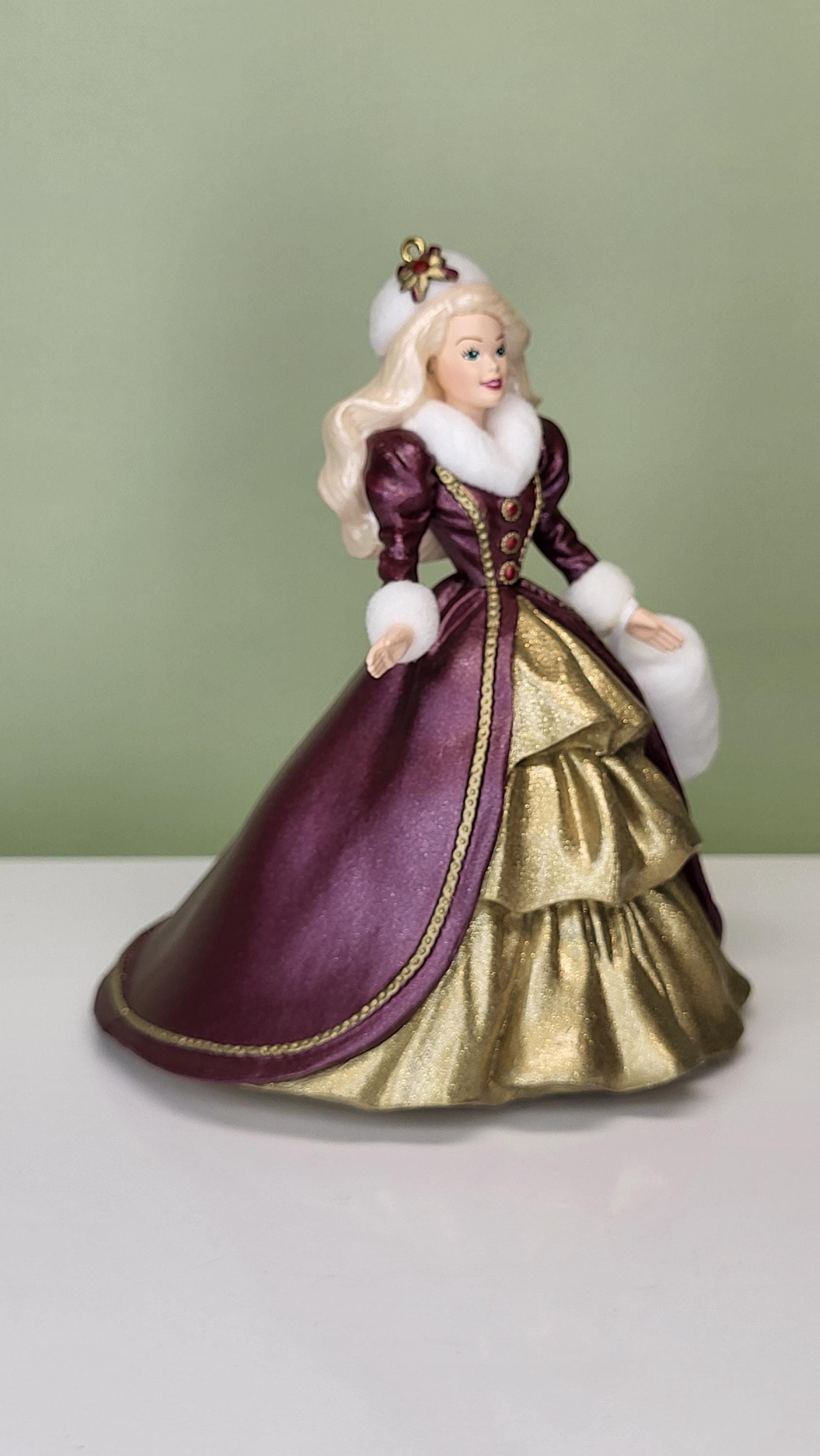 1996 Hallmark Keepsake Ornament Holiday Barbie NIB (New in Box) 4th in Series view 8