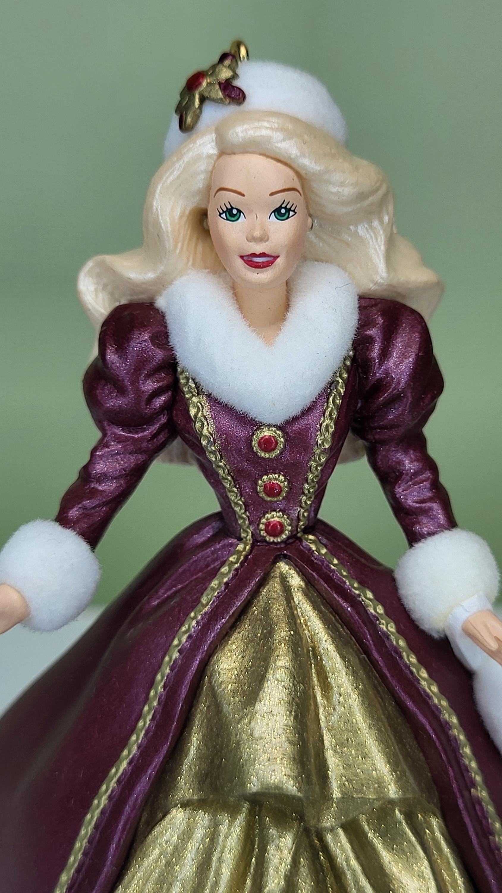 1996 Hallmark Keepsake Ornament Holiday Barbie NIB (New in Box) 4th in Series view 9