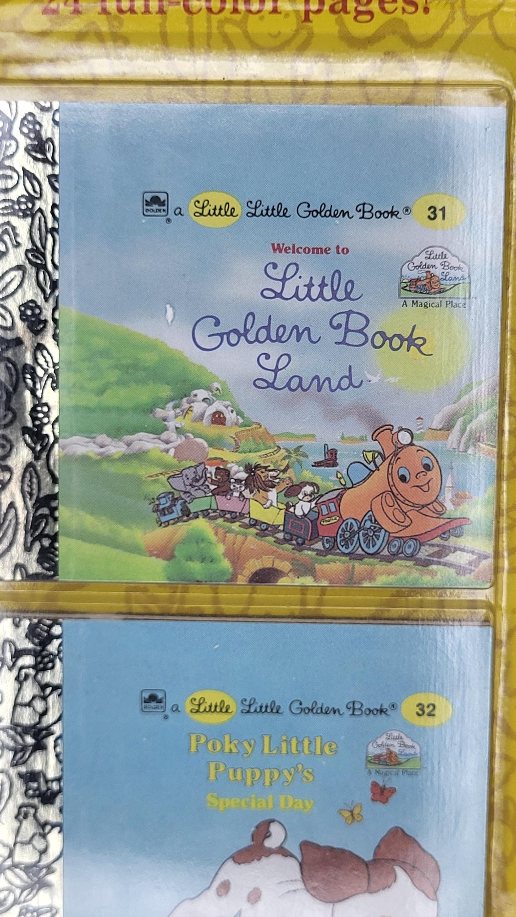 Vintage "Little Little Golden Books" Lot of 4 view 3