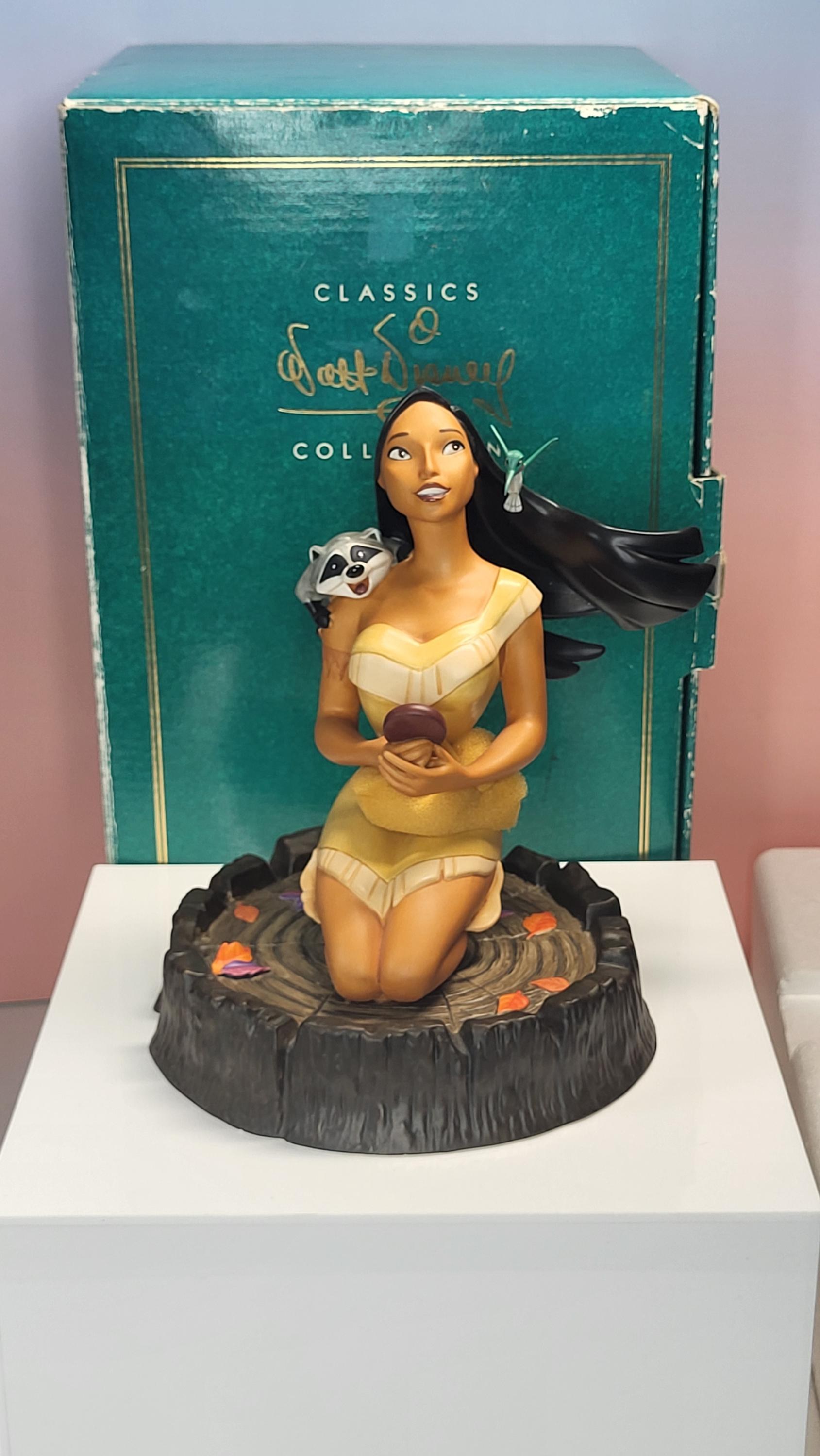 Vintage 1996 WDCC Pocahontas "Listen With Your Heart" Figurine