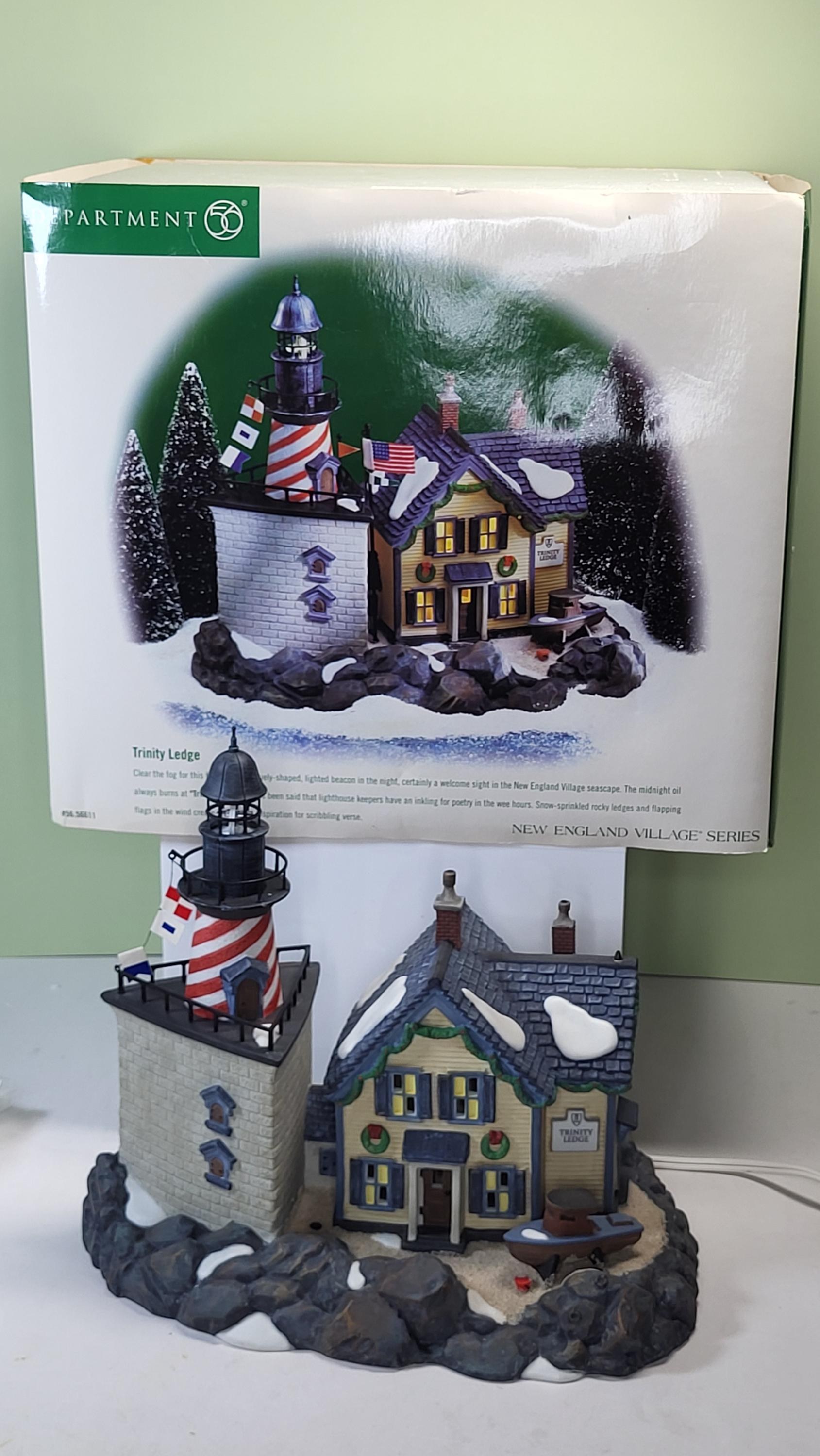 Department 56 Trinity Ledge Lighthouse #56611
