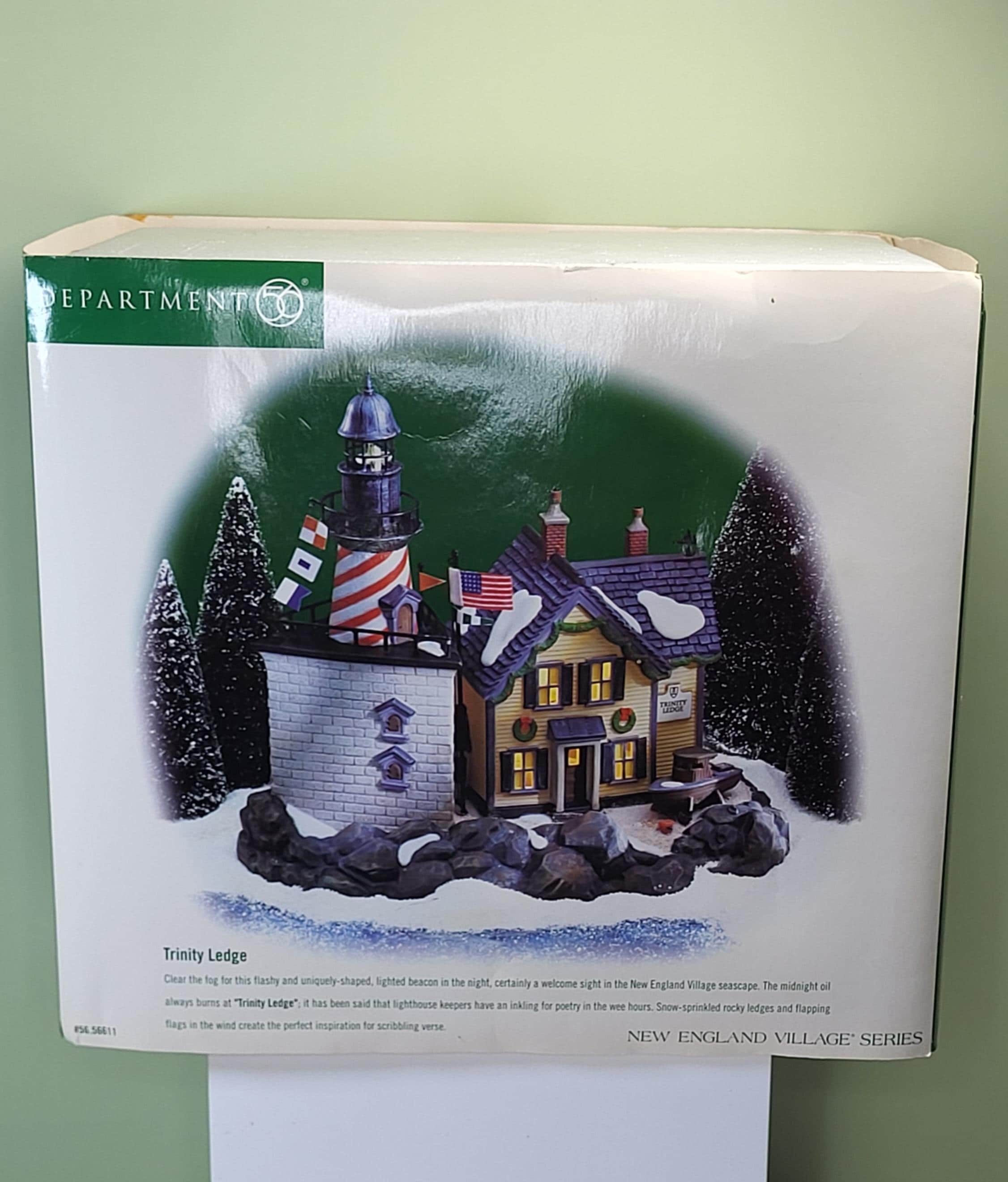Department 56 Trinity Ledge Lighthouse #56611 view 2