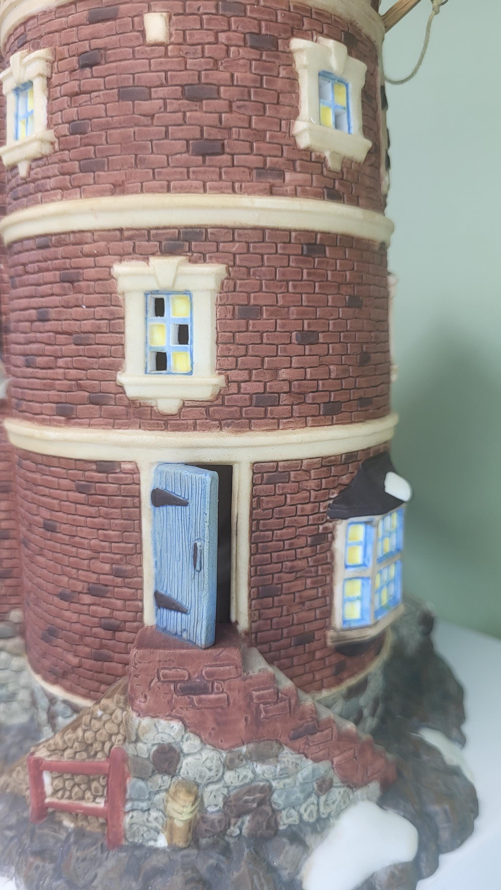 Rare Dept 56 Dickens Village Lot: St Ives Lock House #58496 and Abington Canal Boat Set #58522 view 13