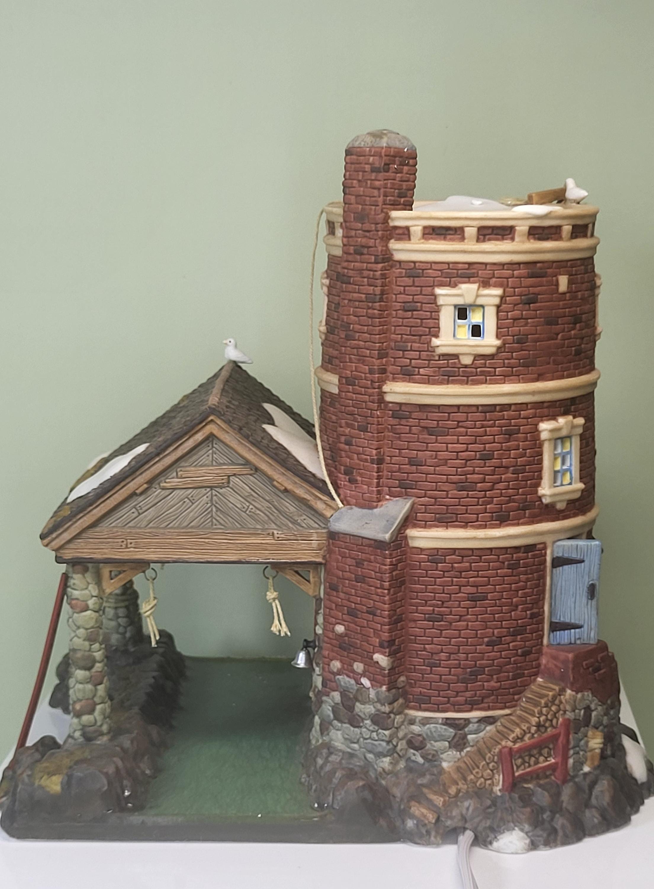 Rare Dept 56 Dickens Village Lot: St Ives Lock House #58496 and Abington Canal Boat Set #58522 view 17