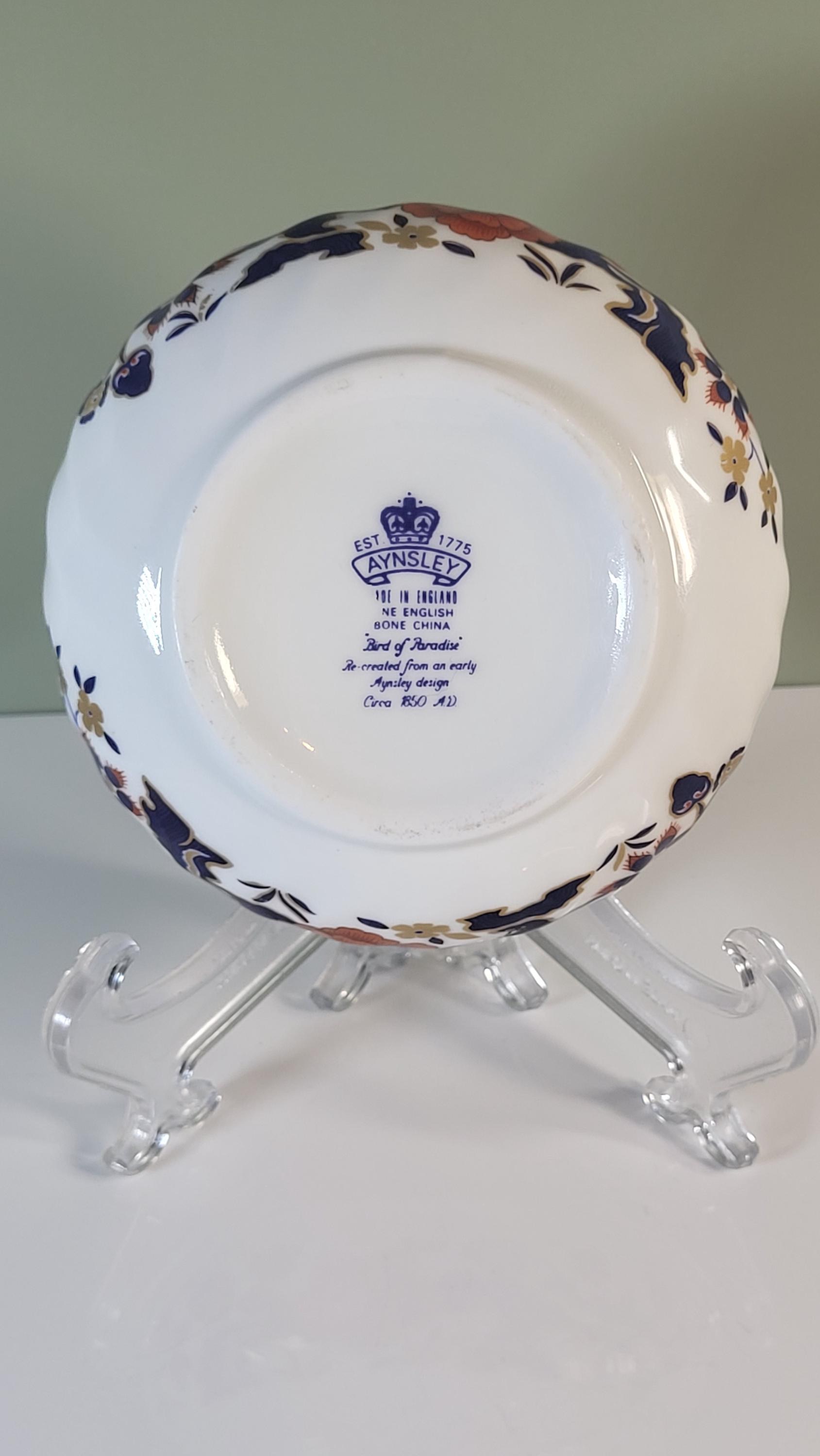 Vintage Aynsley Pembroke and Imari Style Porcelain Trinket Dishes view 8