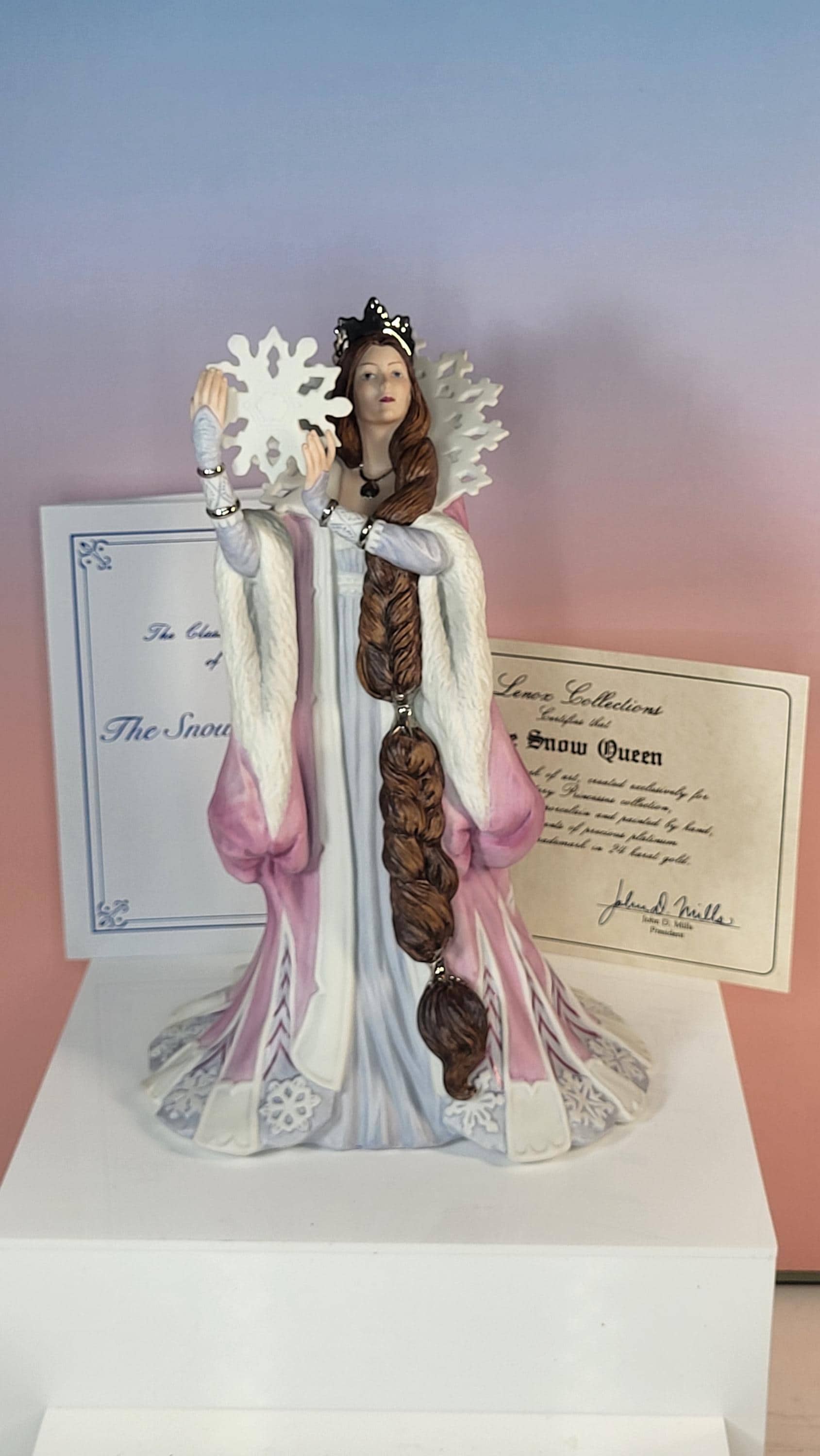 Lenox Snow Queen Figurine view 4