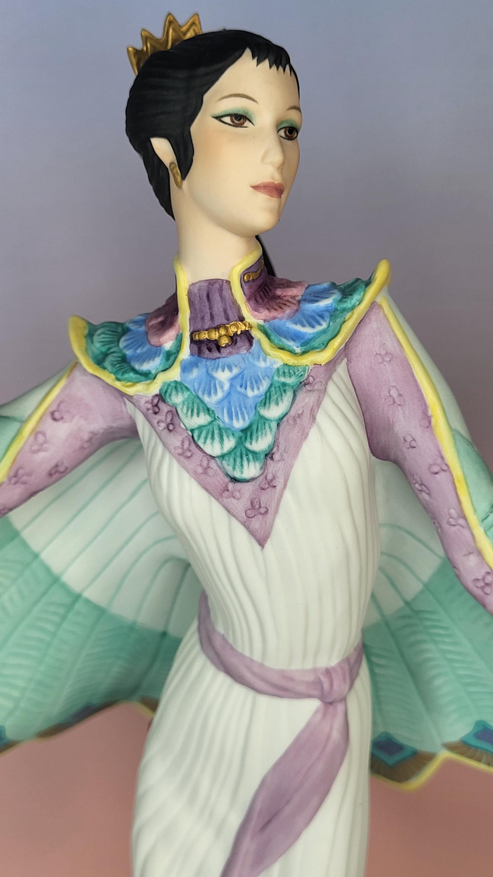 Lenox Peacock Maiden Figurine view 2