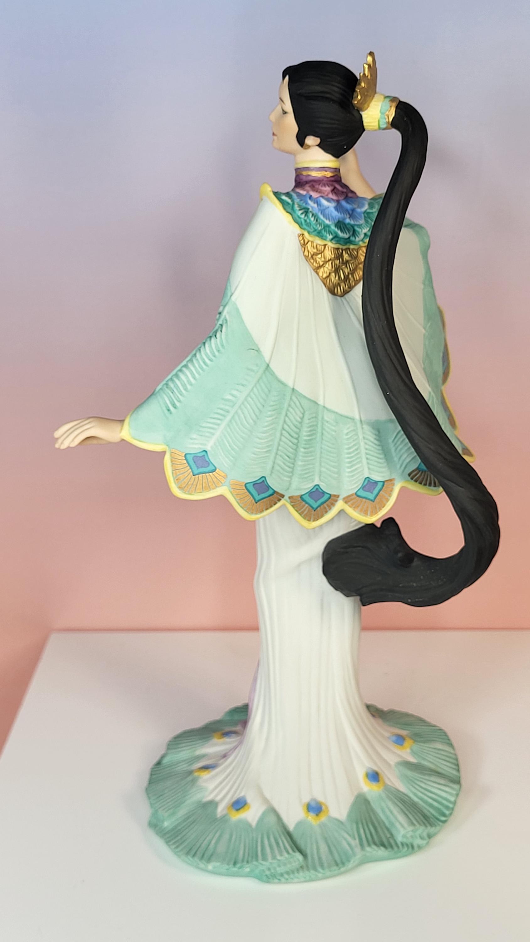 Lenox Peacock Maiden Figurine view 6