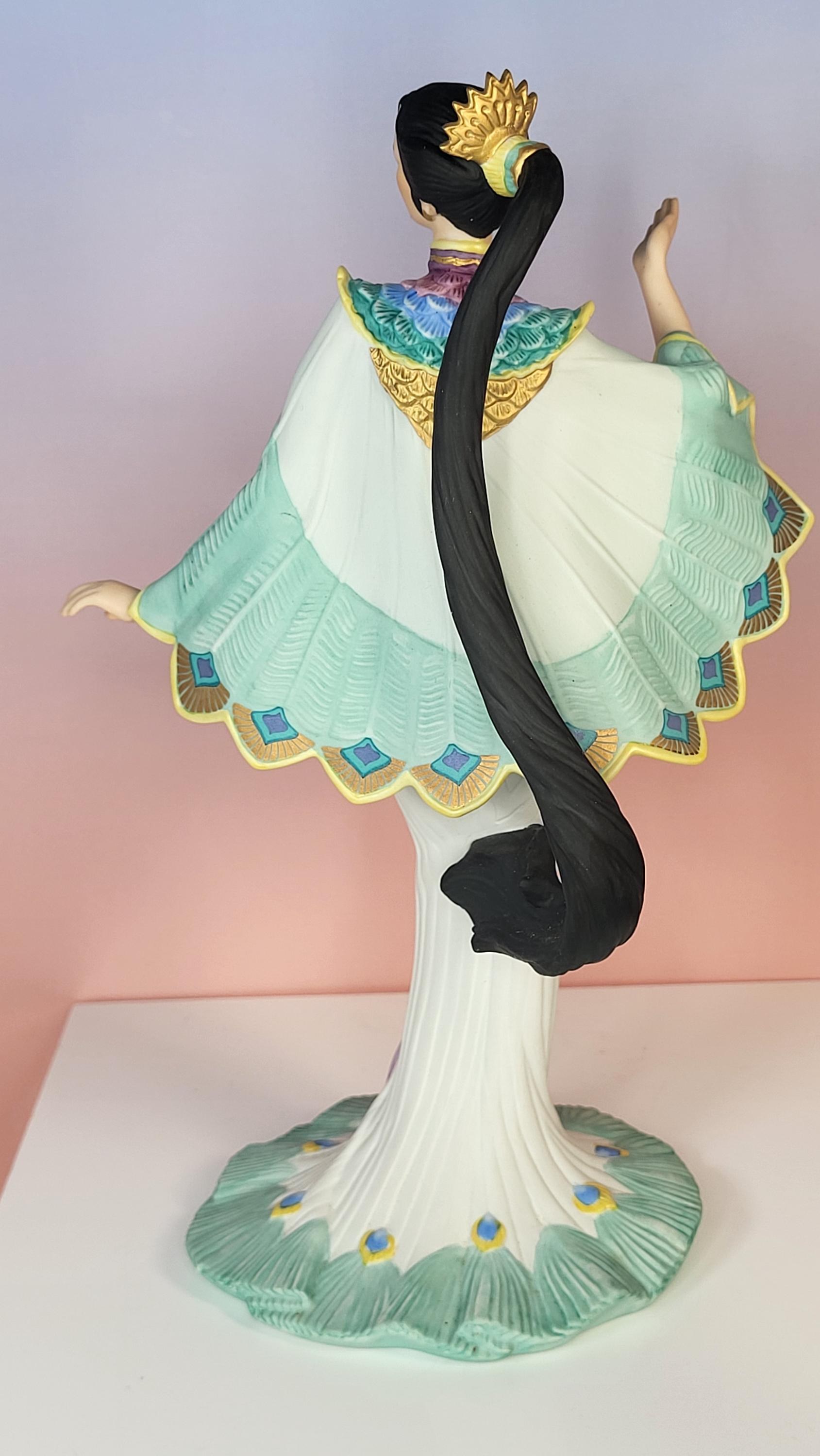Lenox Peacock Maiden Figurine view 7