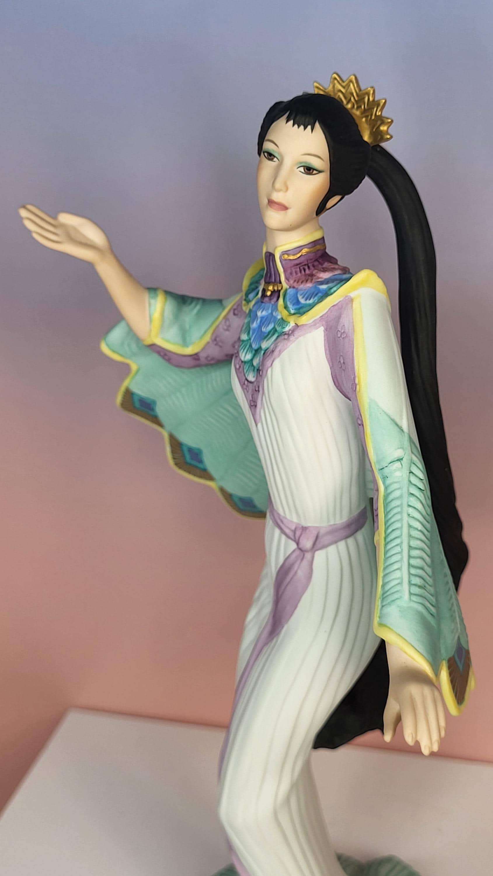 Lenox Peacock Maiden Figurine view 8