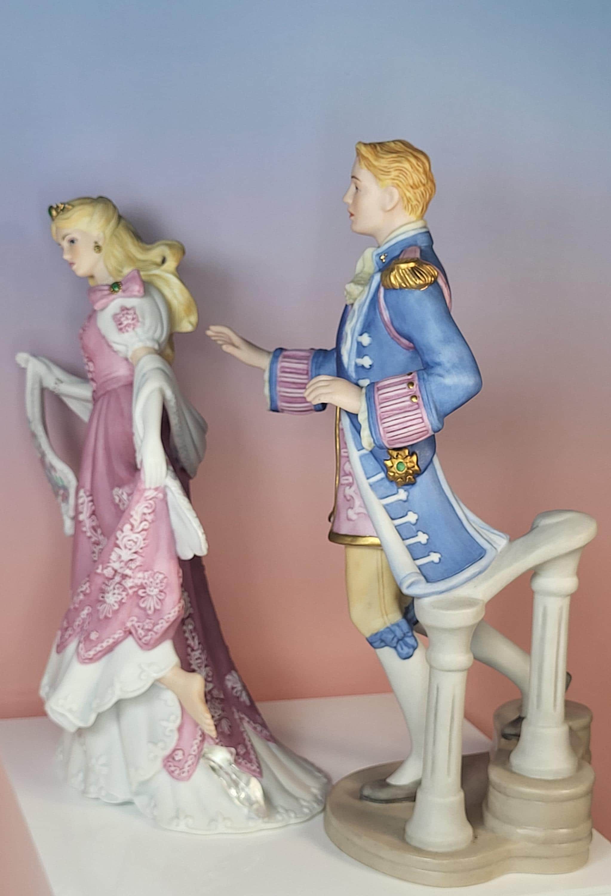 Rare! Lenox Disney Cinderella & Prince Charming Figurine Set view 7