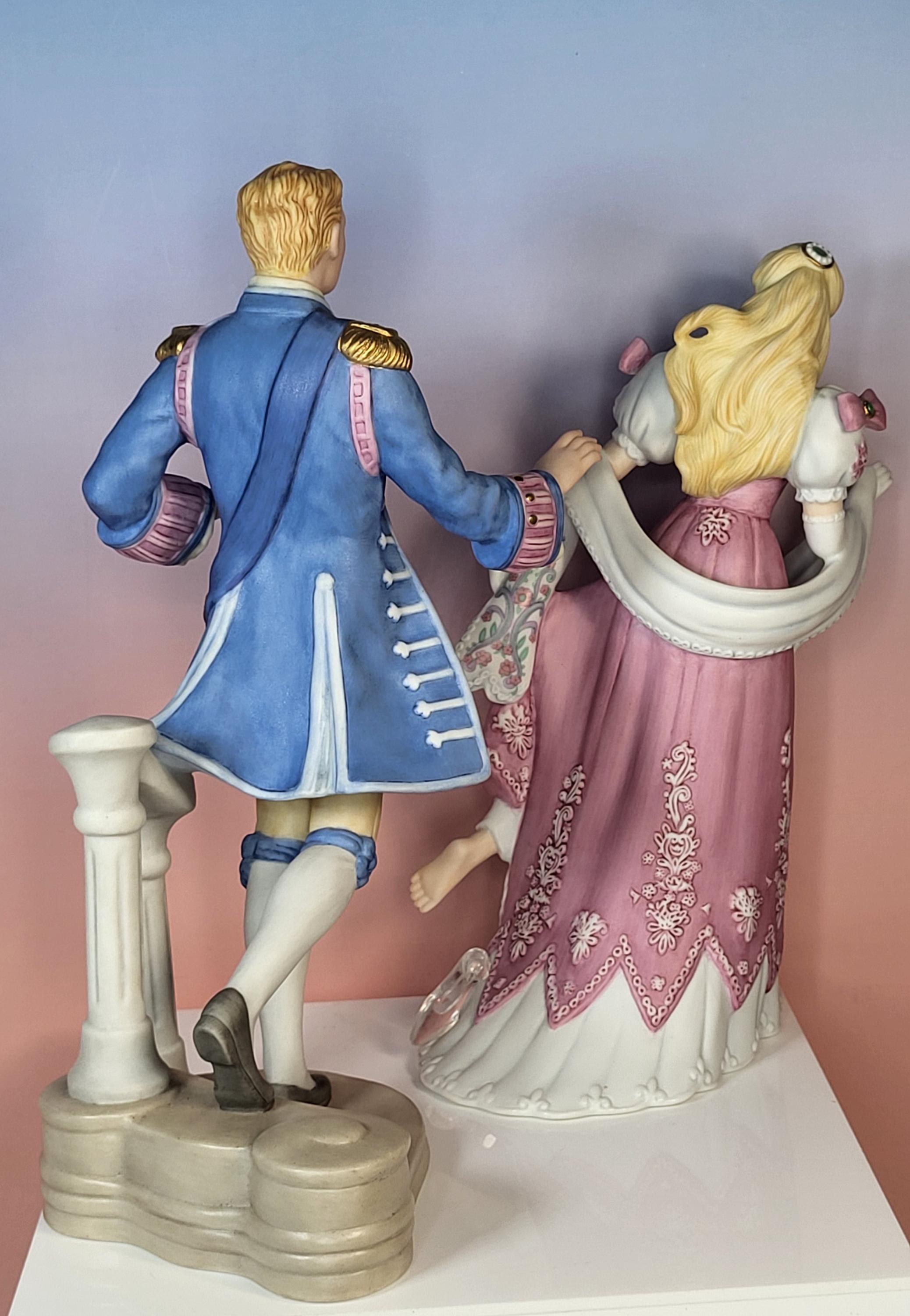 Rare! Lenox Disney Cinderella & Prince Charming Figurine Set view 8