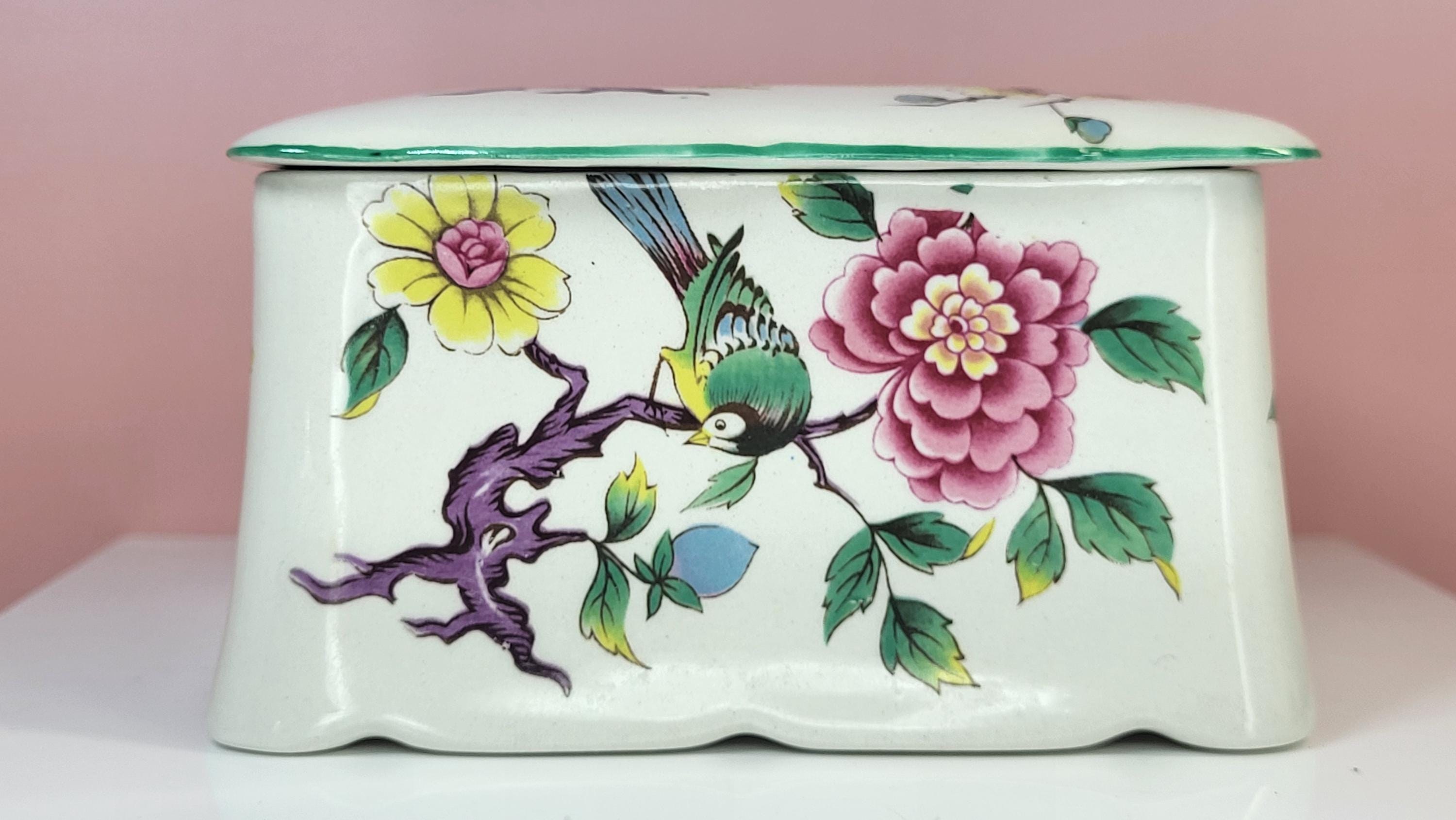 Vintage James Kent Trinket Box Set view 3