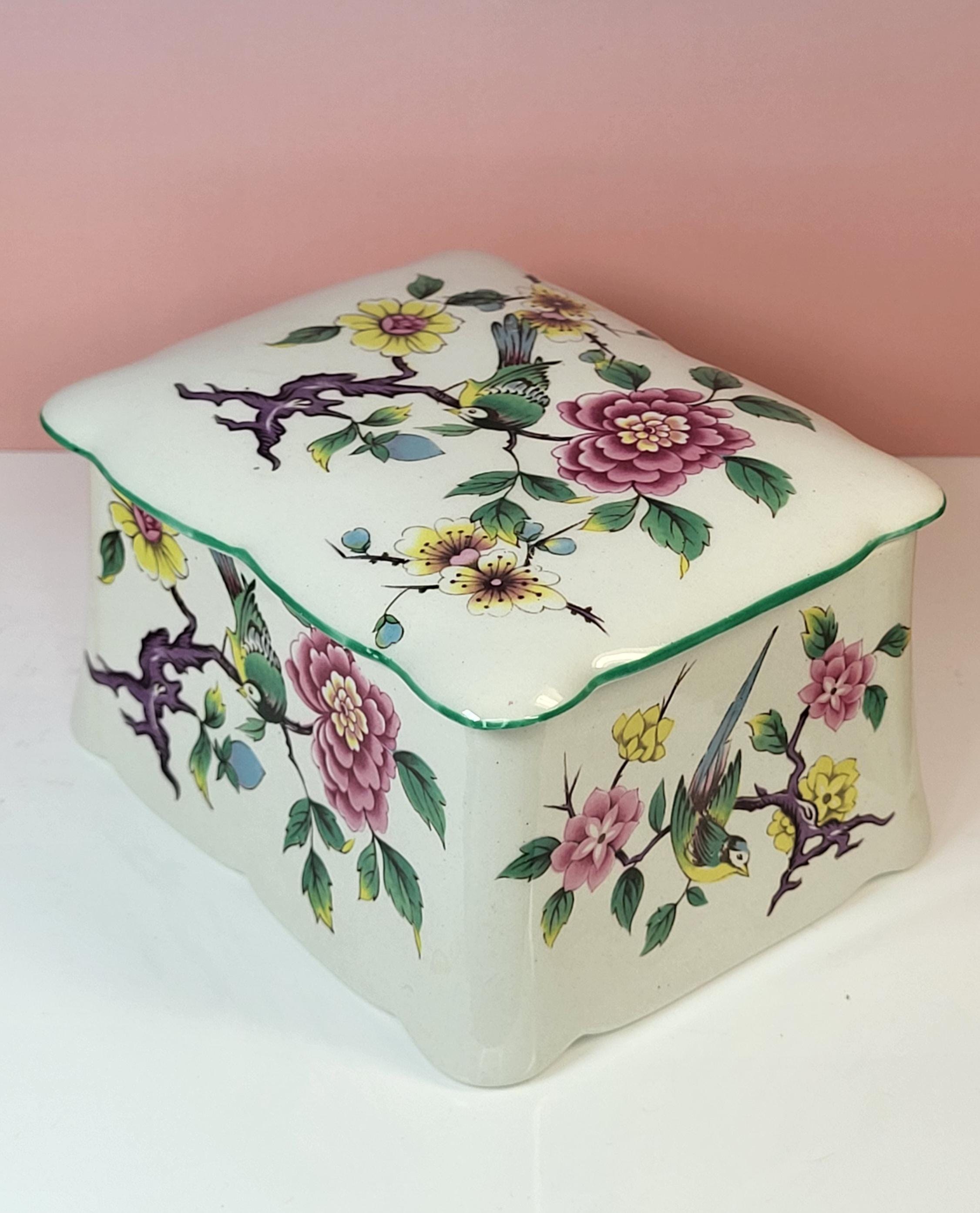 Vintage James Kent Trinket Box Set view 4