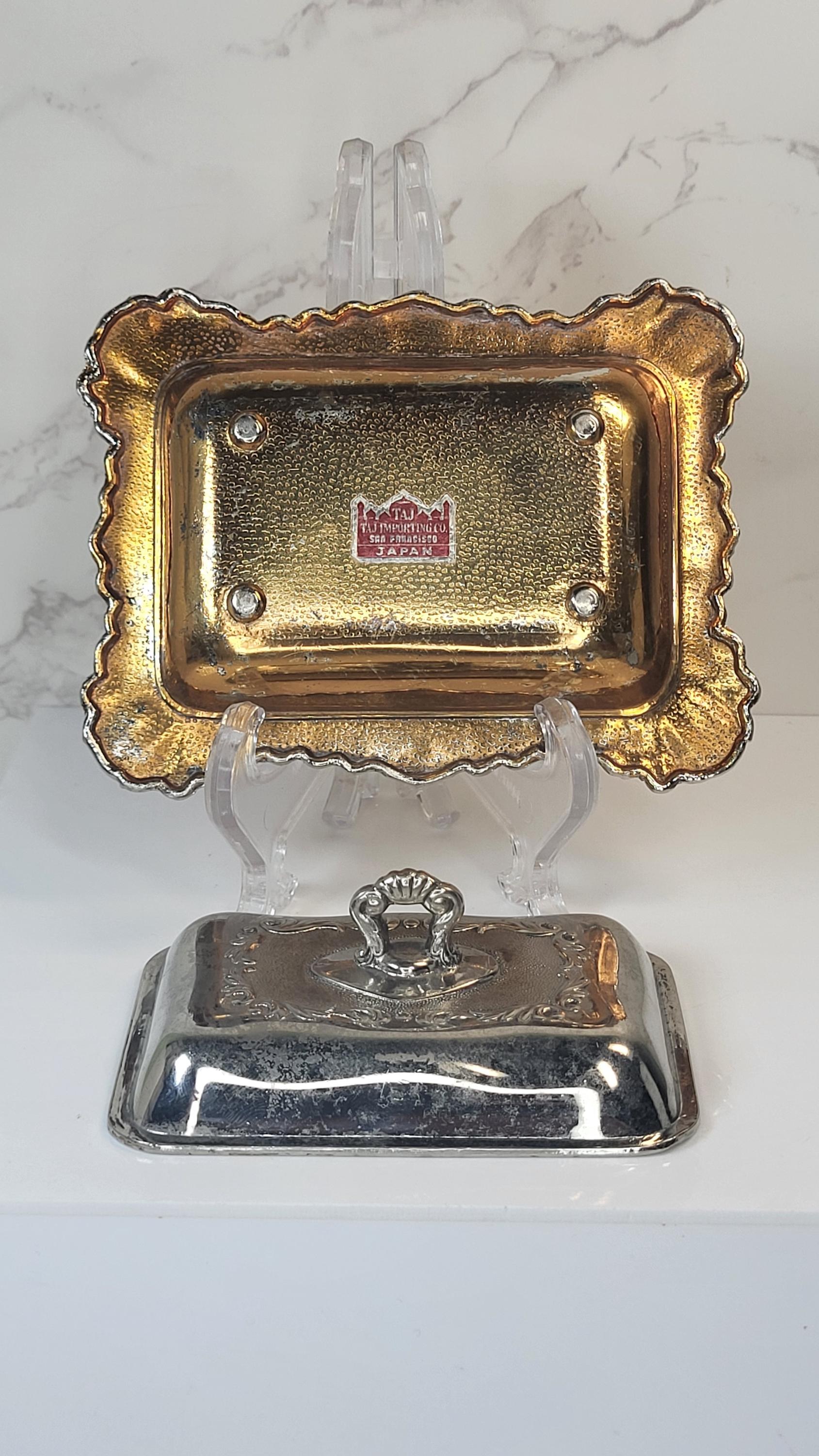 Vintage Silver Plated Trinket Dish view 5