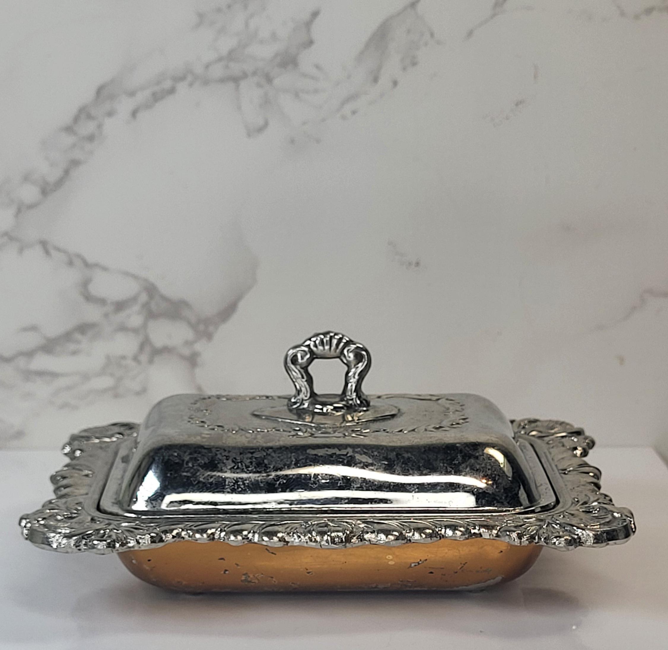 Vintage Silver Plated Trinket Dish view 8