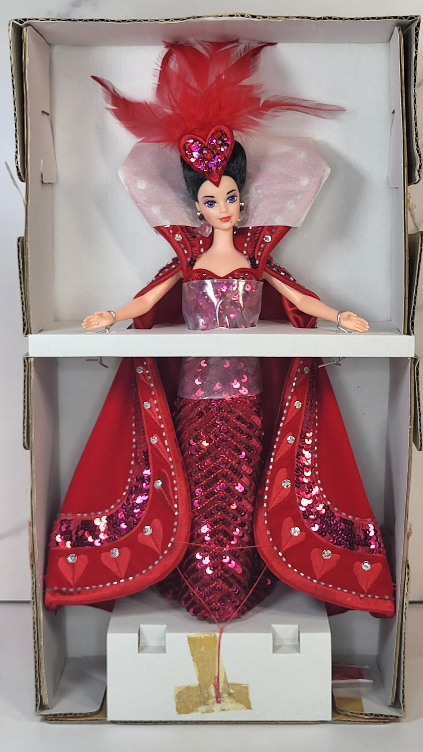 Bob Mackie Queen of Hearts Barbie, 1994 Mattel Collector Edition, NIB view 5