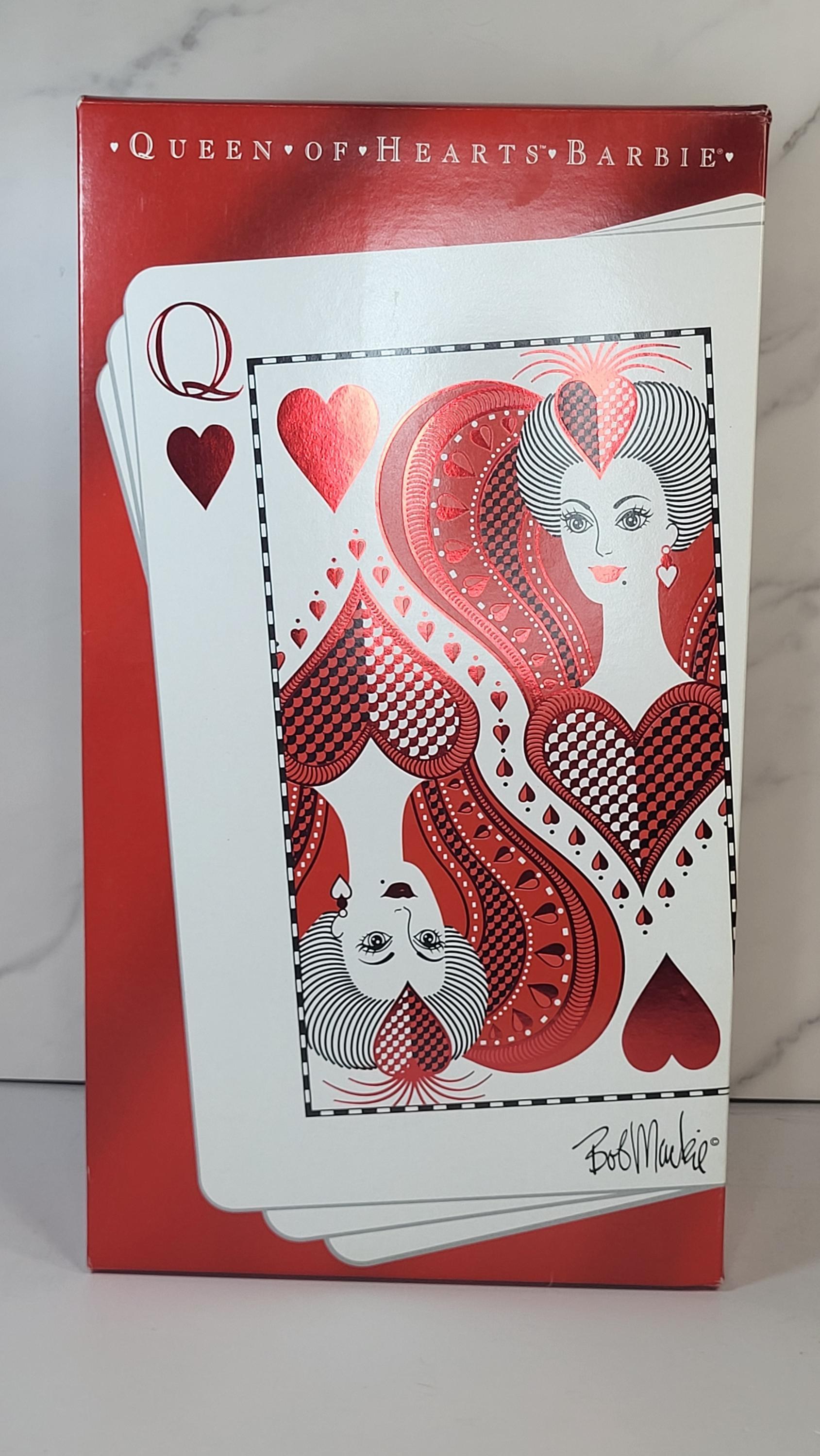 Bob Mackie Queen of Hearts Barbie, 1994 Mattel Collector Edition, NIB view 6