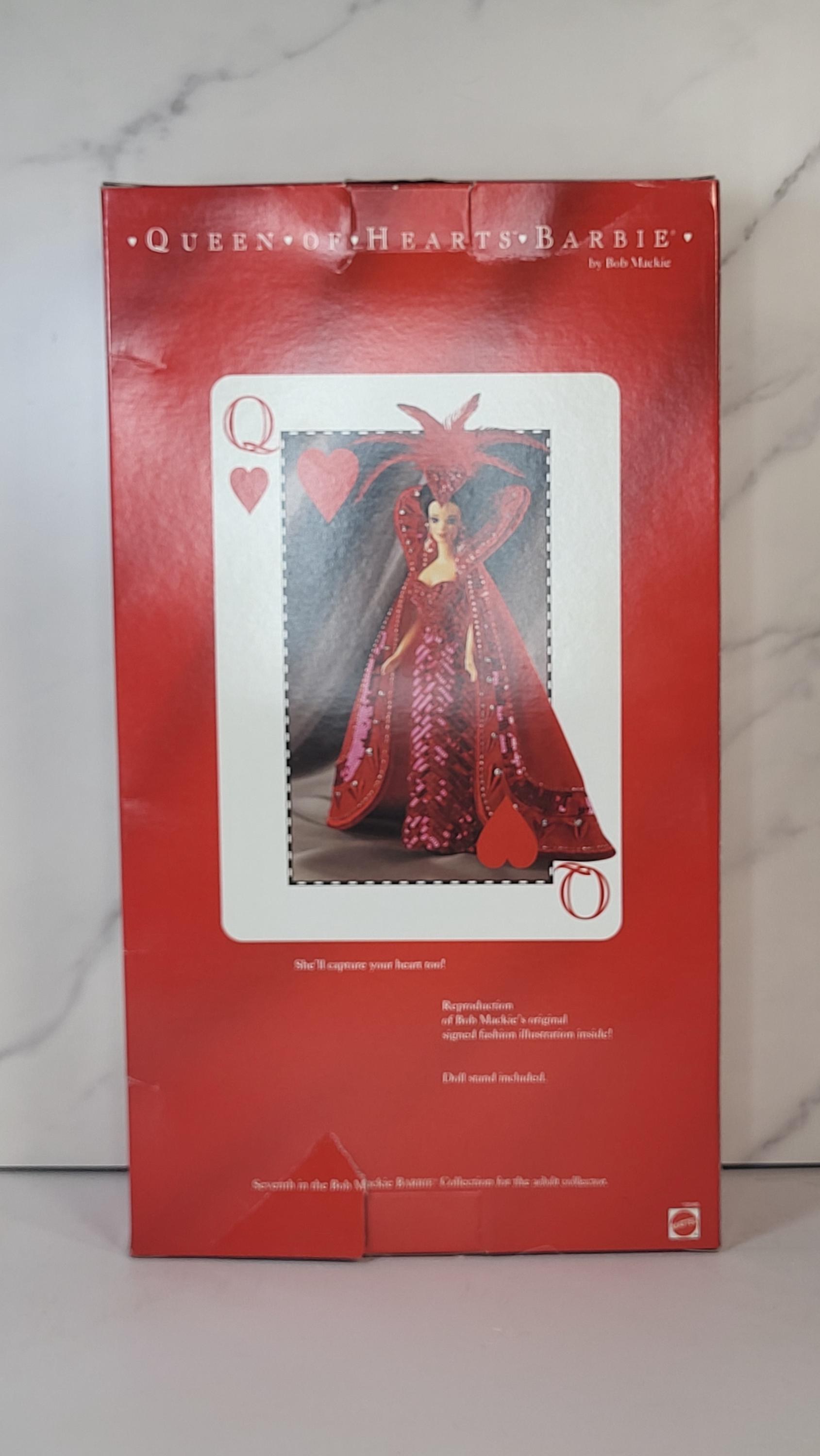 Bob Mackie Queen of Hearts Barbie, 1994 Mattel Collector Edition, NIB view 8