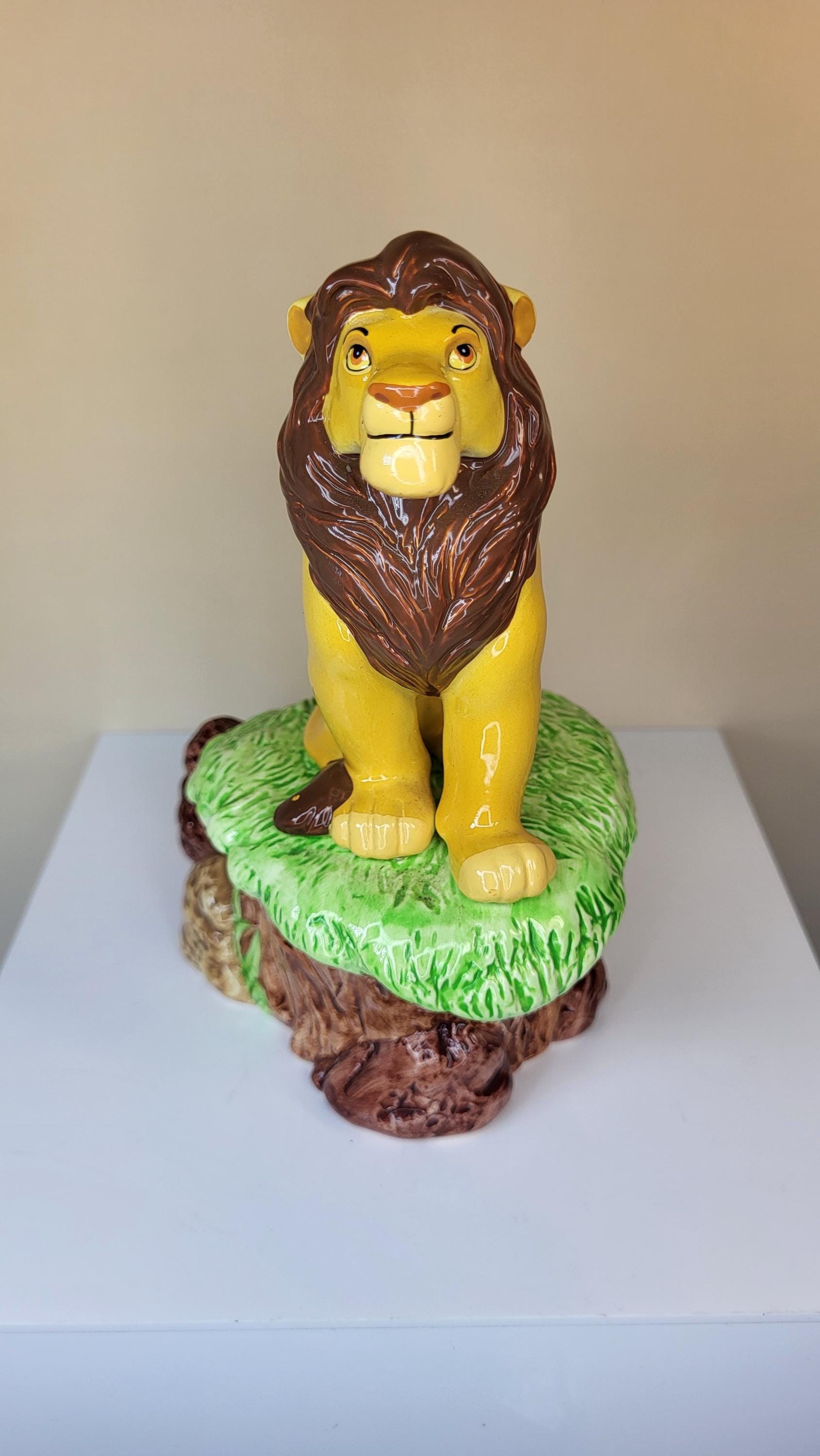 Vintage 1994 Schmid Disney The Lion King Simba Musical Figurine