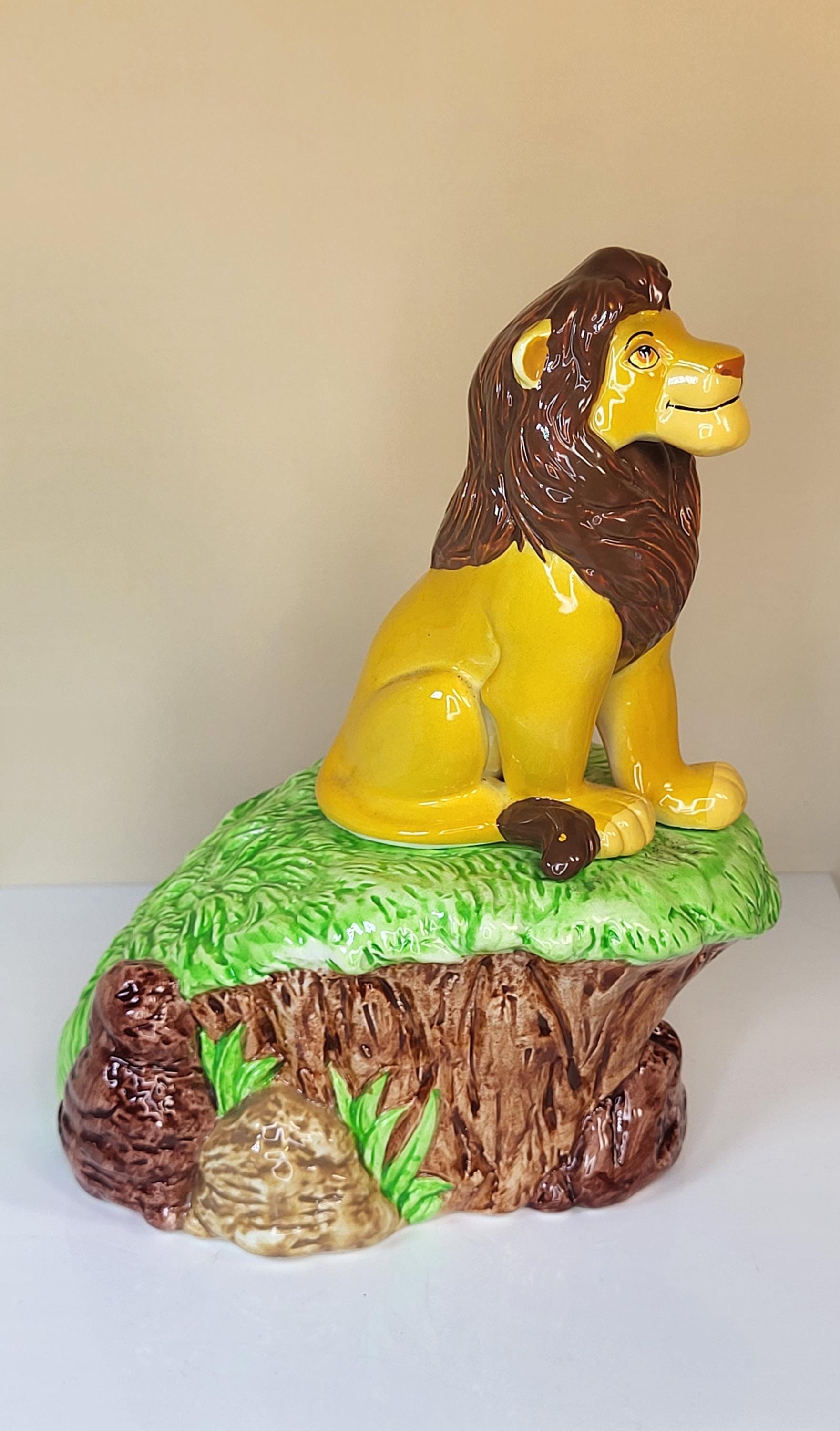 Vintage 1994 Schmid Disney The Lion King Simba Musical Figurine view 2