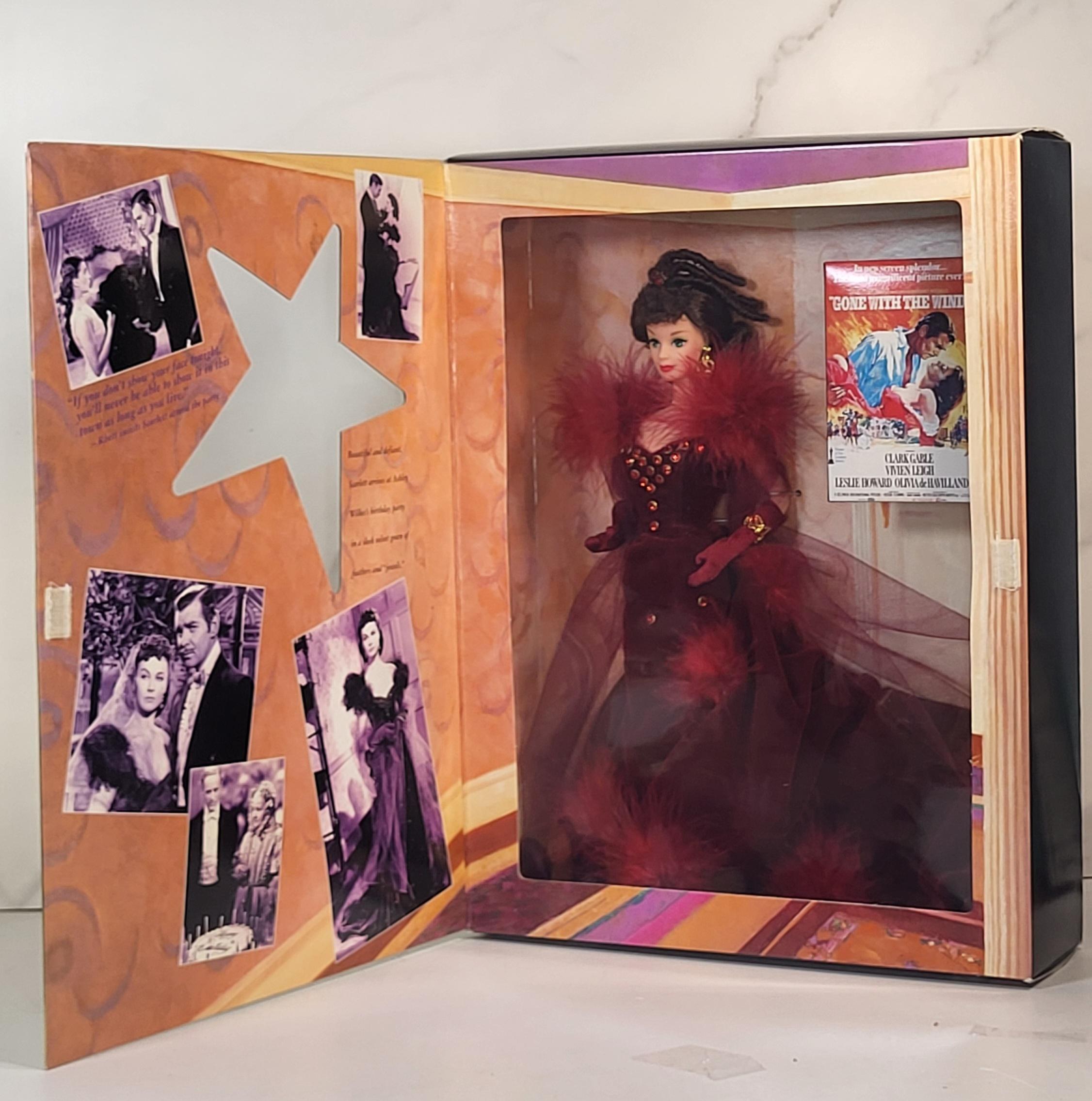 1994 Barbie Gone With The Wind Dolls - Scarlett O’Hara, Rhett Butler Set view 12
