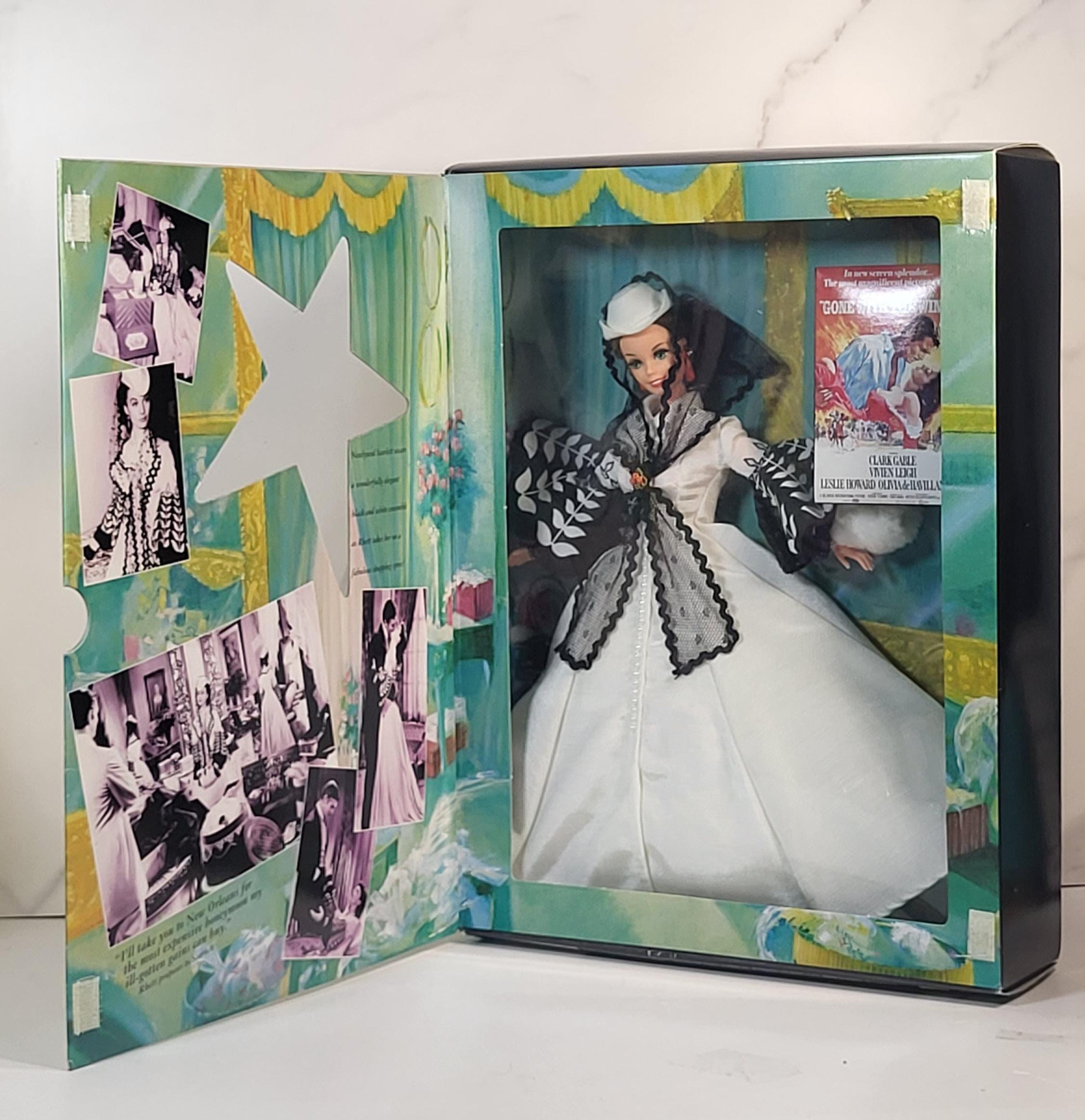 1994 Barbie Gone With The Wind Dolls - Scarlett O’Hara, Rhett Butler Set view 16