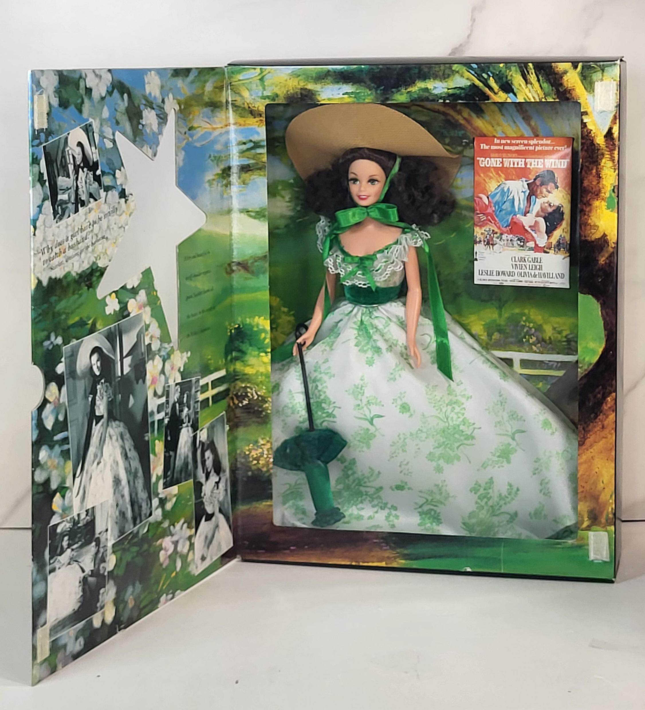 1994 Barbie Gone With The Wind Dolls - Scarlett O’Hara, Rhett Butler Set view 7