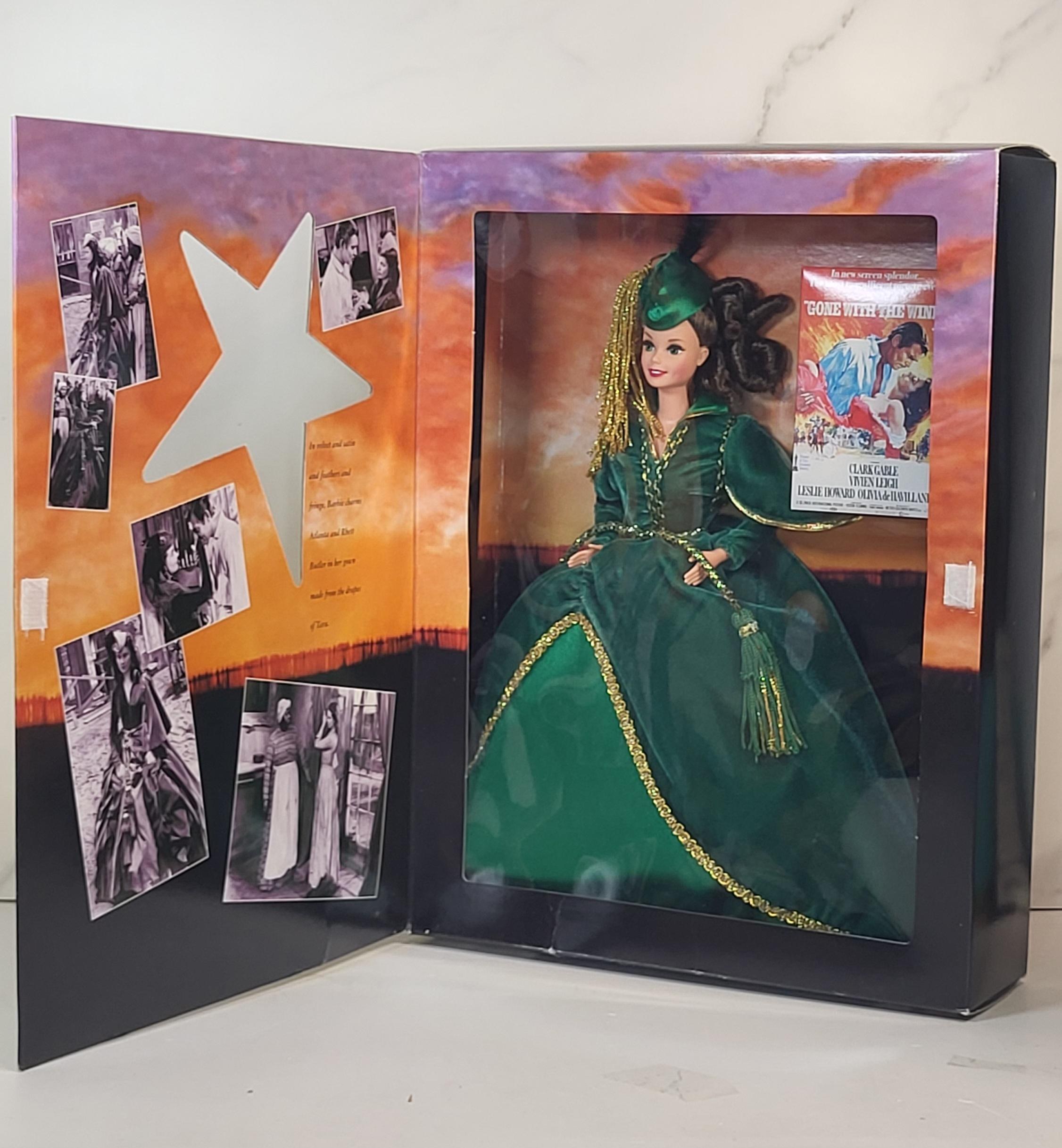 1994 Barbie Gone With The Wind Dolls - Scarlett O’Hara, Rhett Butler Set view 9