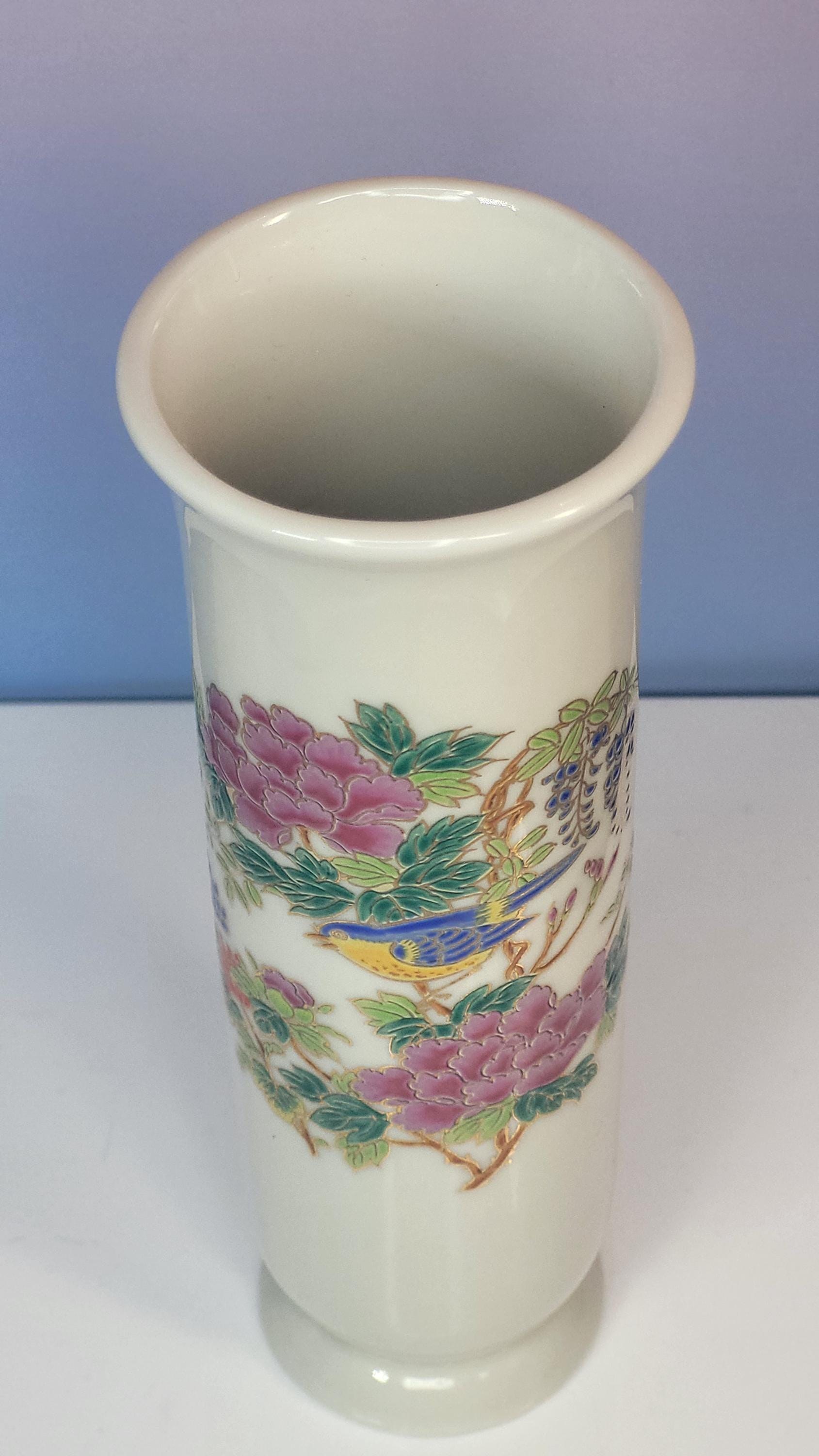 Antique Porcelain Vases: Sitzendorf, Takahashi, Aynsley 3-Piece Set view 16