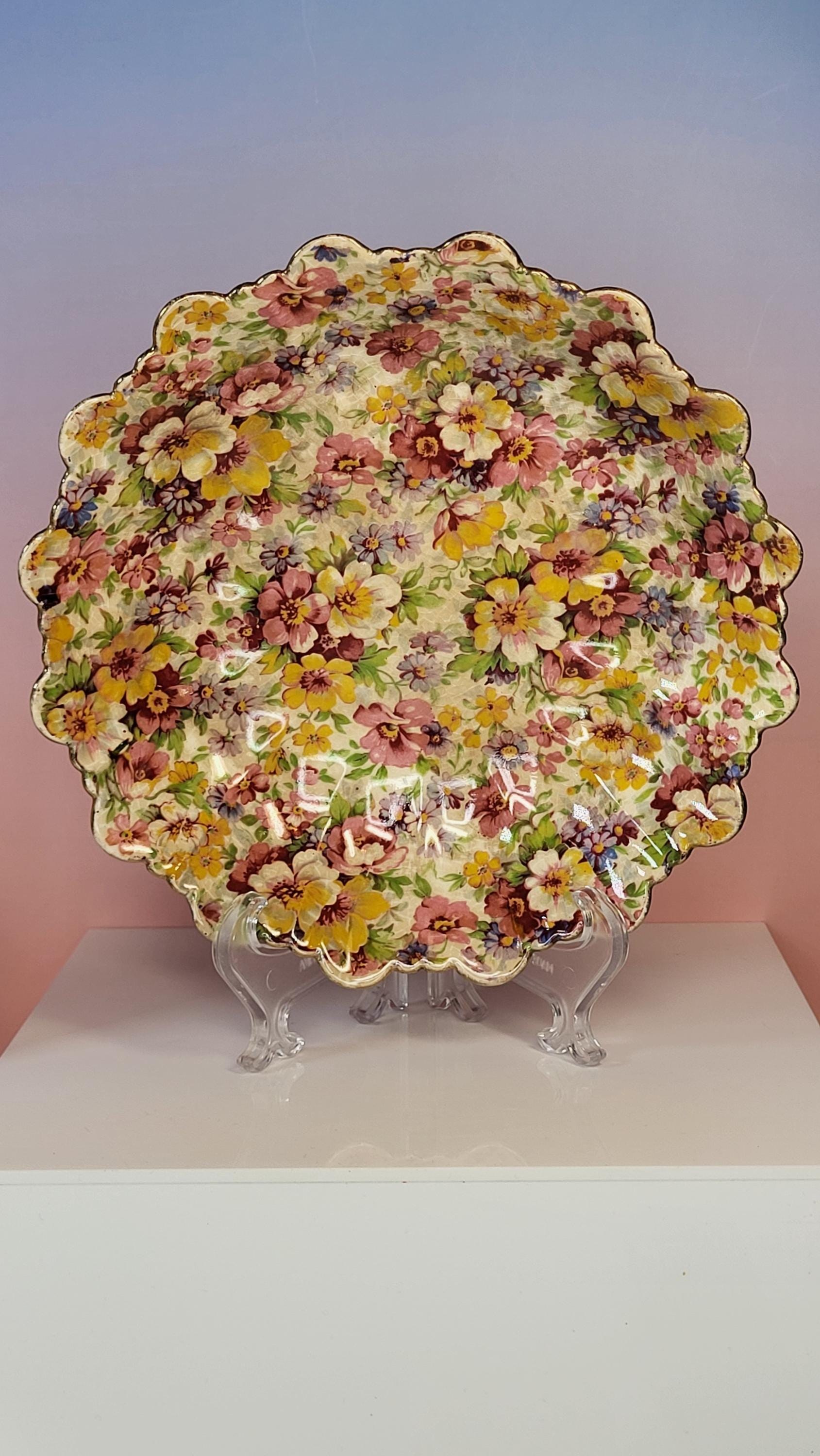 Vintage James Kent Du Barry Floral China Set view 2