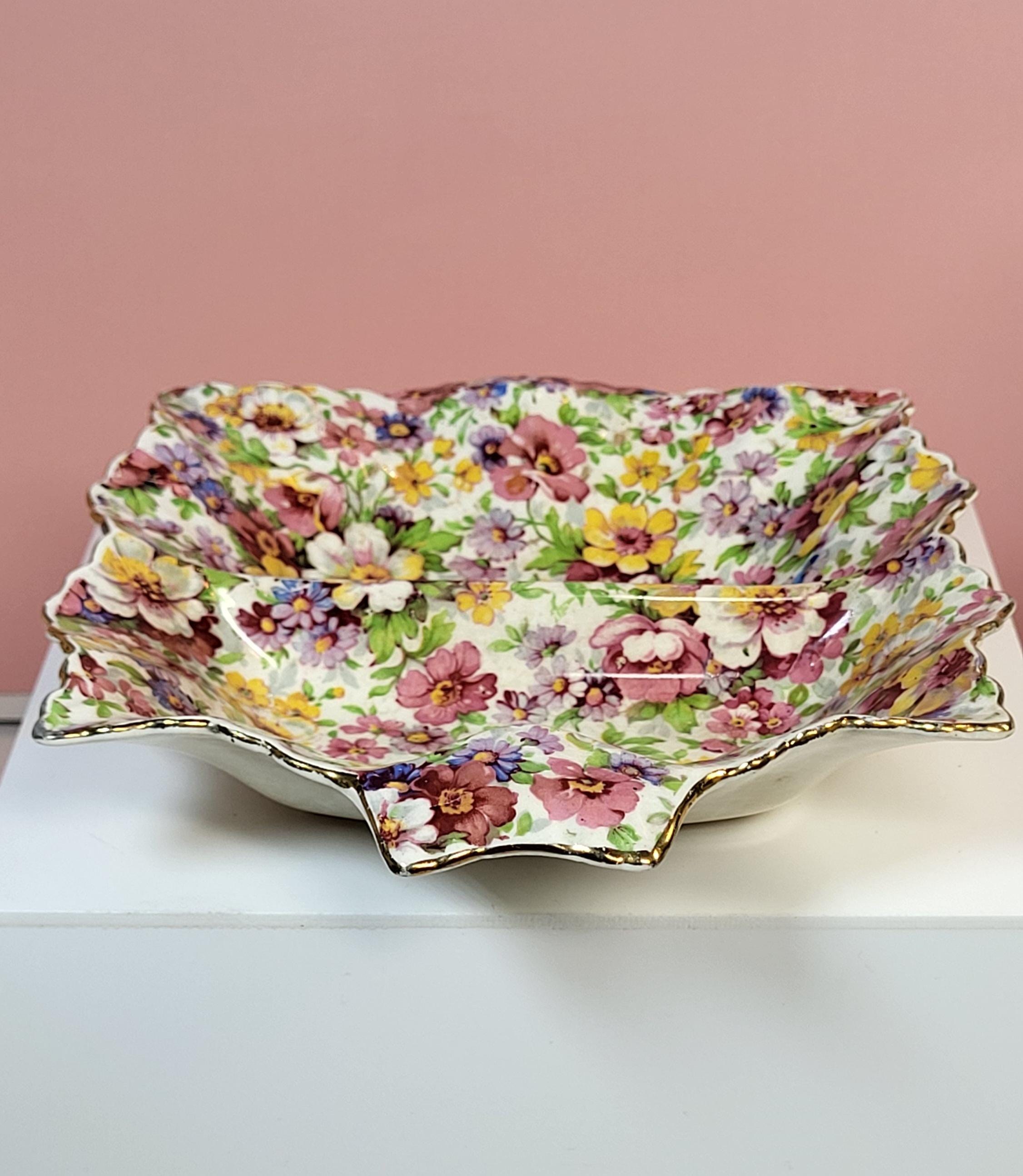Vintage James Kent Du Barry Floral China Set view 13