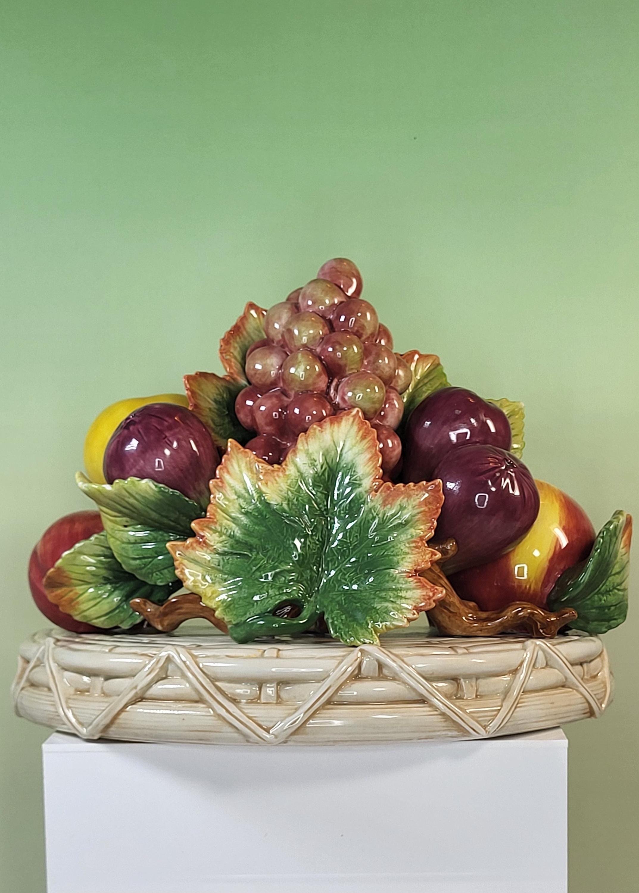 Fitz and Floyd Country Gourmet Fruit Wall Shelf view 8