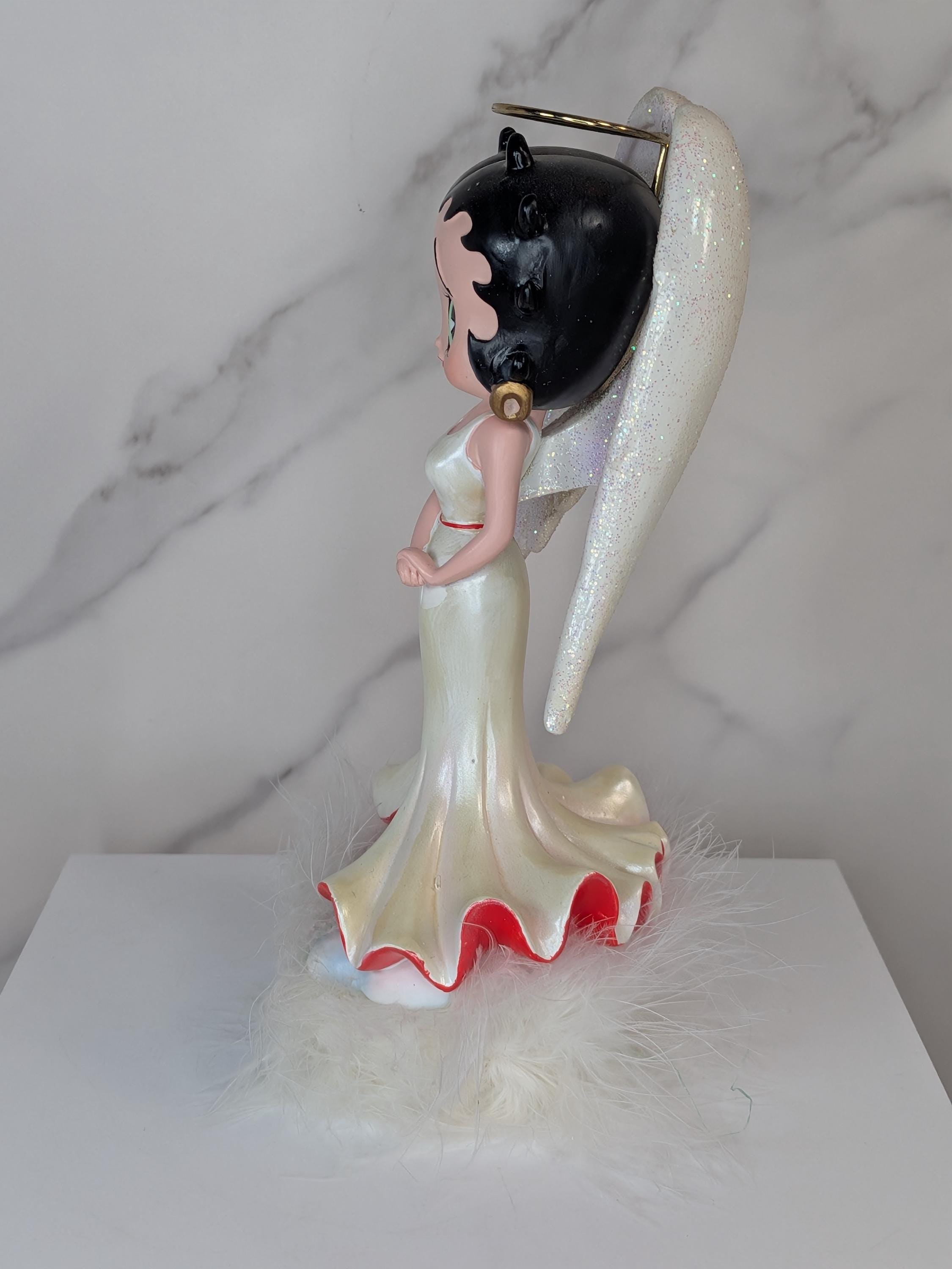 Vintage 2001 Betty Boop Angel Bobblehead Figurine - Mint in Original Box! view 11
