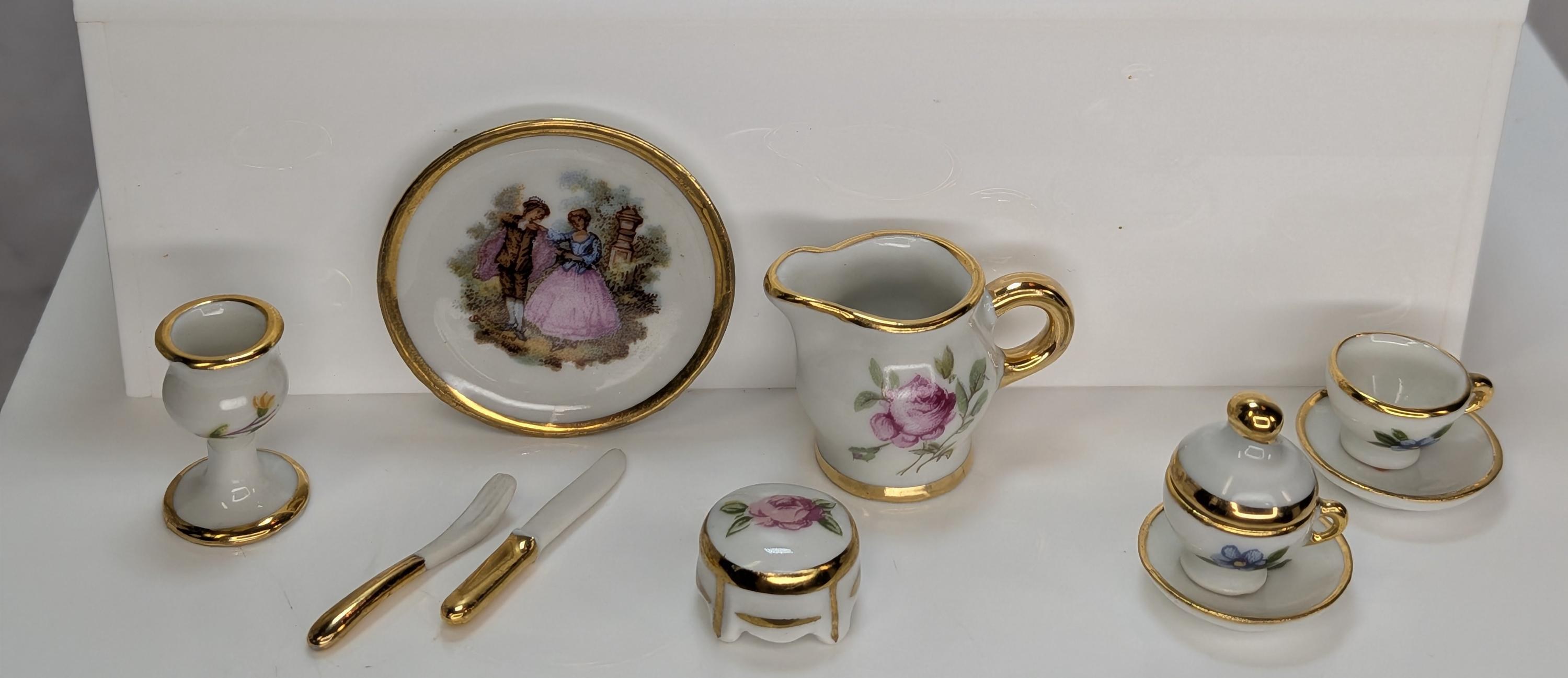 The Royal Miniature Estate: A Vintage 22-Piece Limoges France Treasure Trove! Pristine Condition view 14