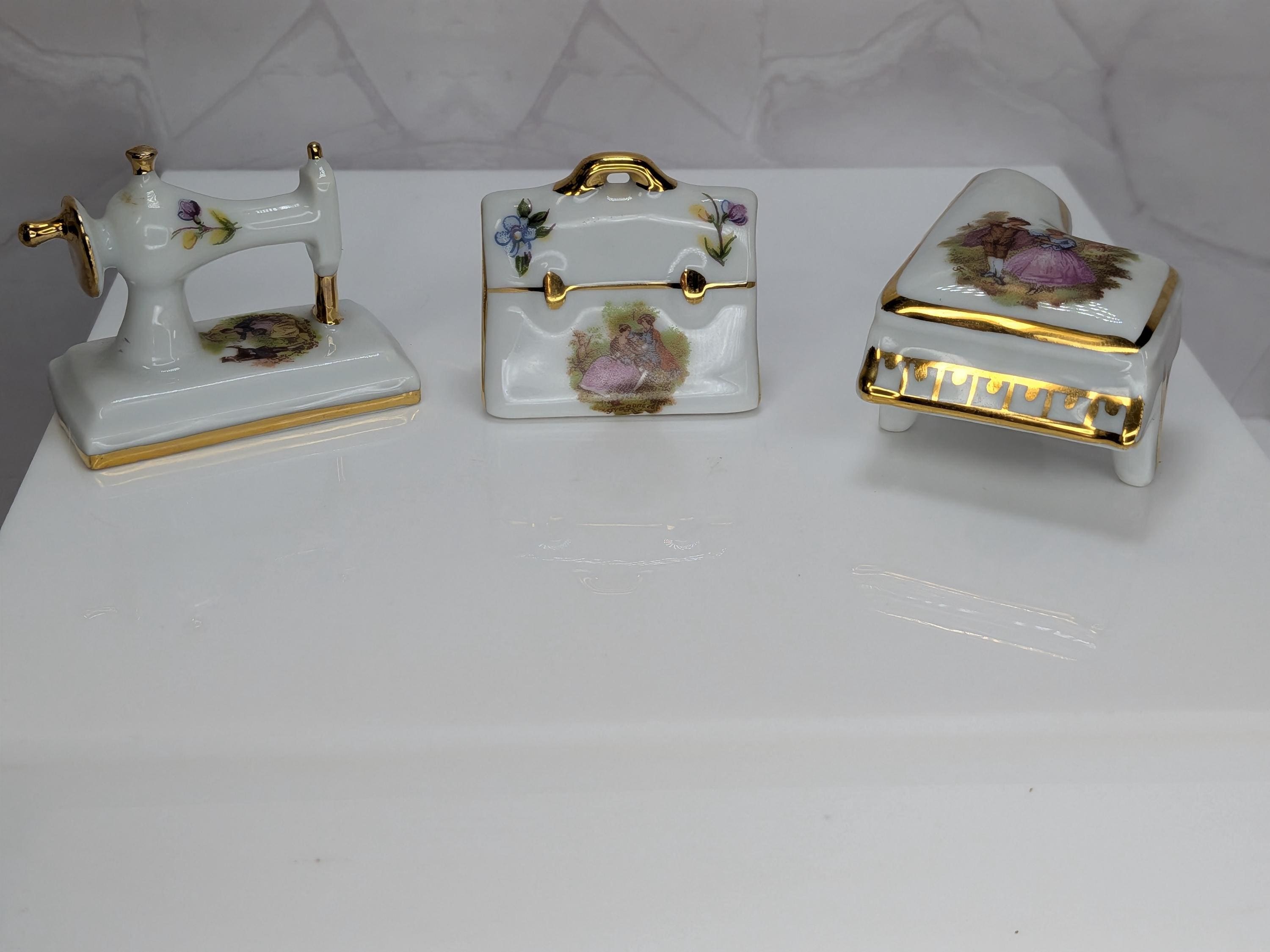 The Royal Miniature Estate: A Vintage 22-Piece Limoges France Treasure Trove! Pristine Condition view 3