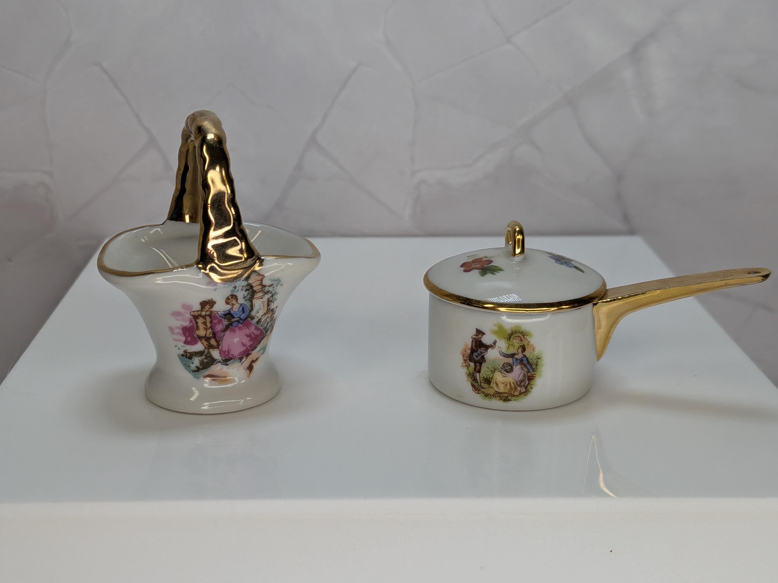 The Royal Miniature Estate: A Vintage 22-Piece Limoges France Treasure Trove! Pristine Condition view 6