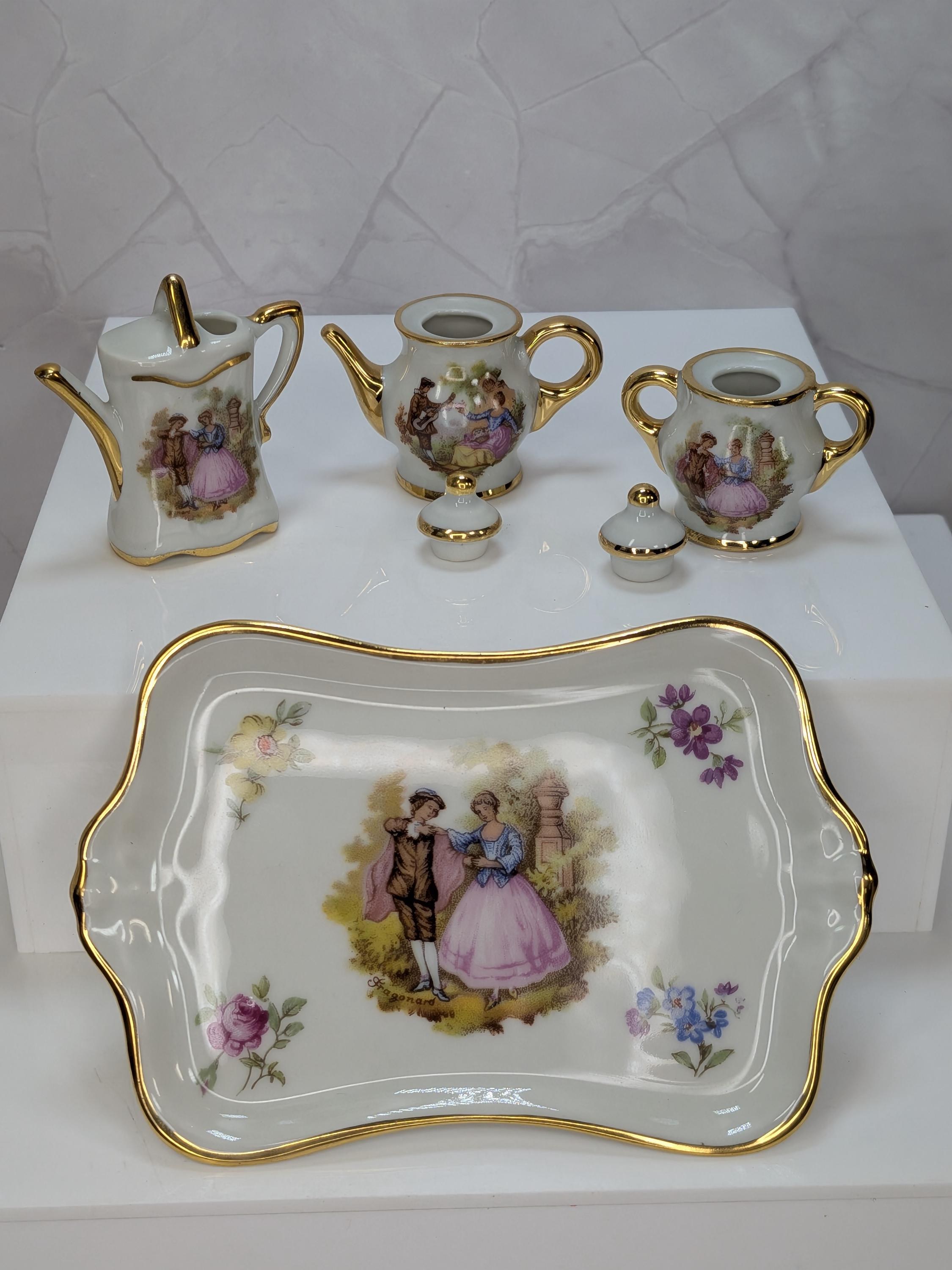 The Royal Miniature Estate: A Vintage 22-Piece Limoges France Treasure Trove! Pristine Condition view 10